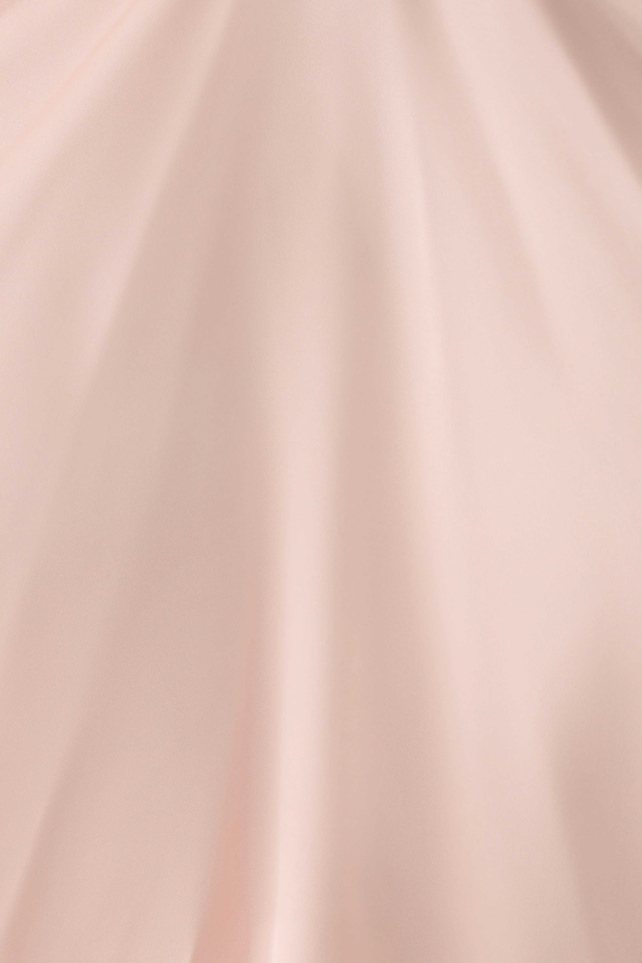 Adelaide Draped Satin Halter Top - Peach - Image 8