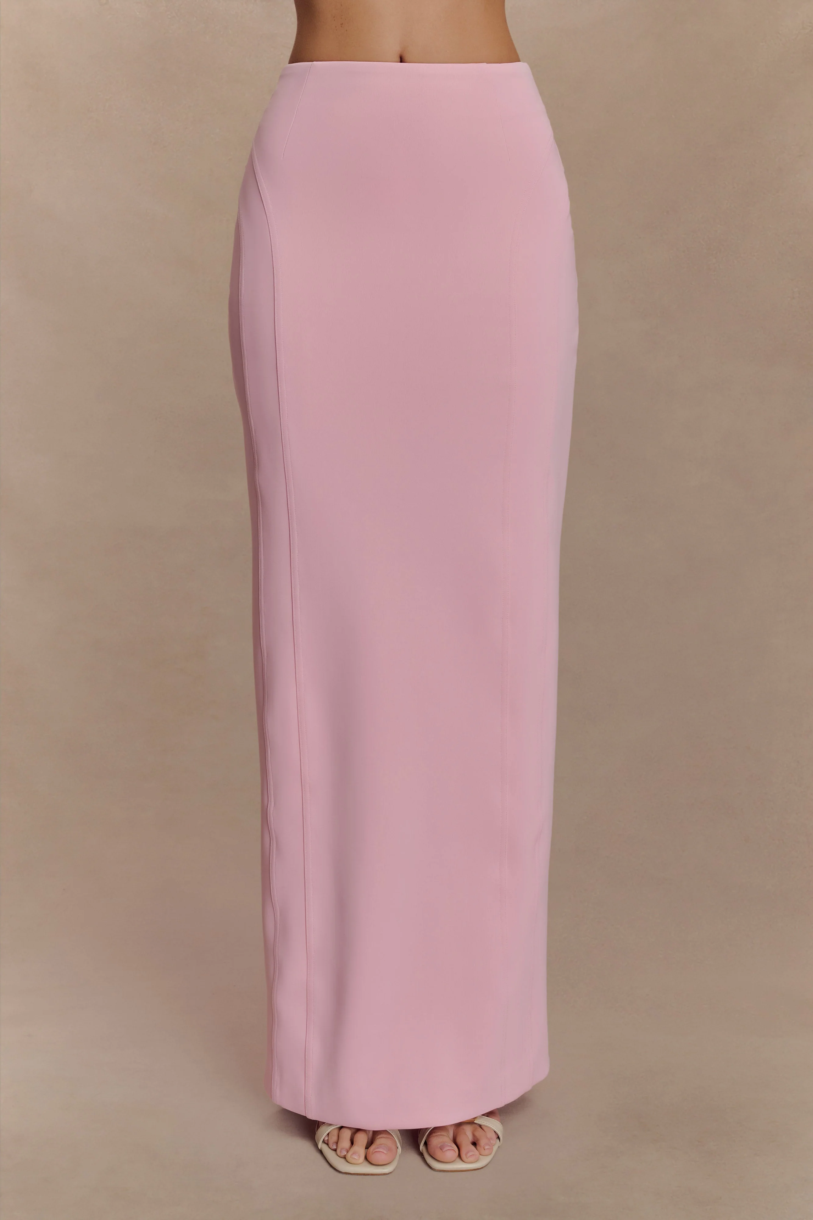 Alma High Waist Maxi Skirt - Candy Pink - Image 2