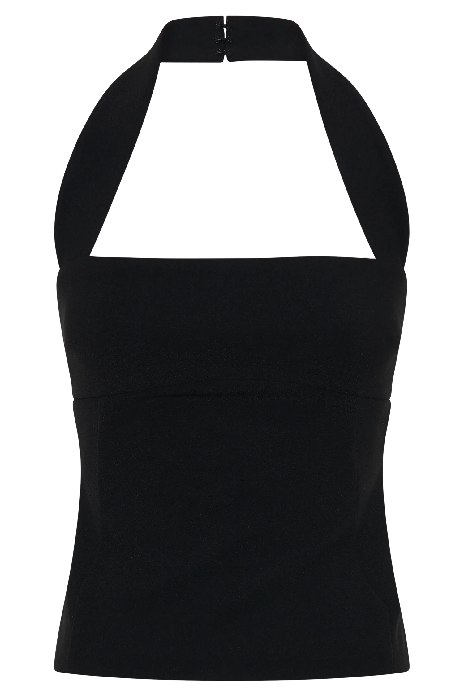 Amelita Suiting Halter Top - Black - Image 7