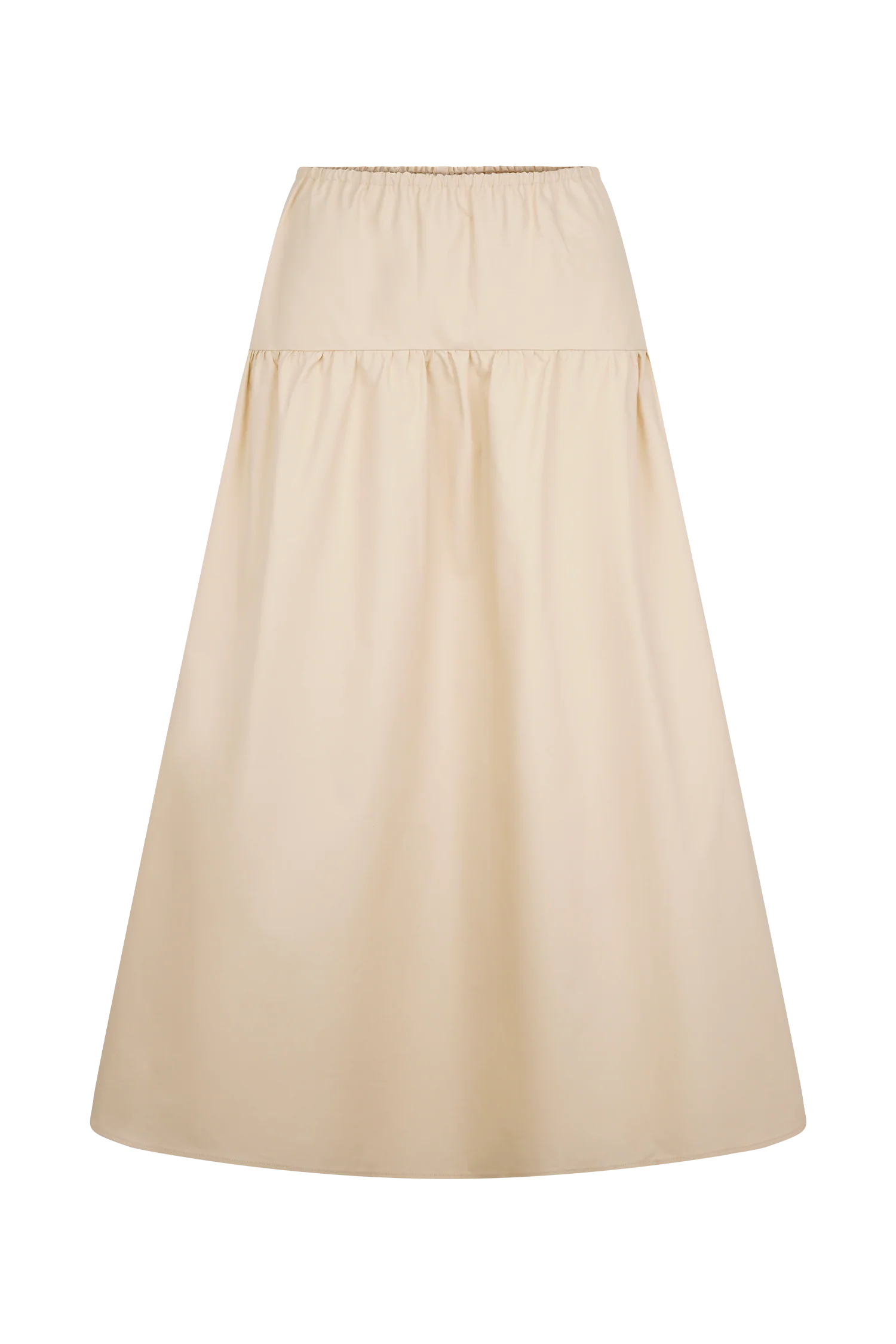 Amirah Midi Skirt - Nude - Image 7