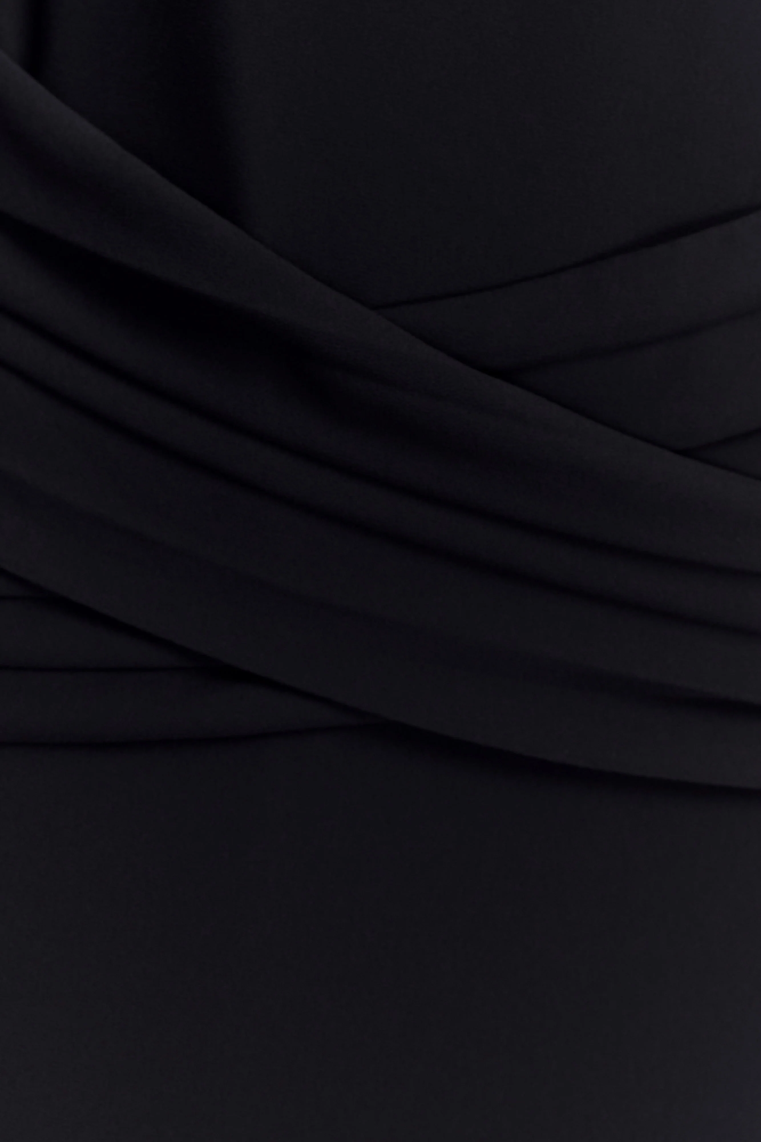 Analia Chiffon Maxi Dress - Black - Image 6
