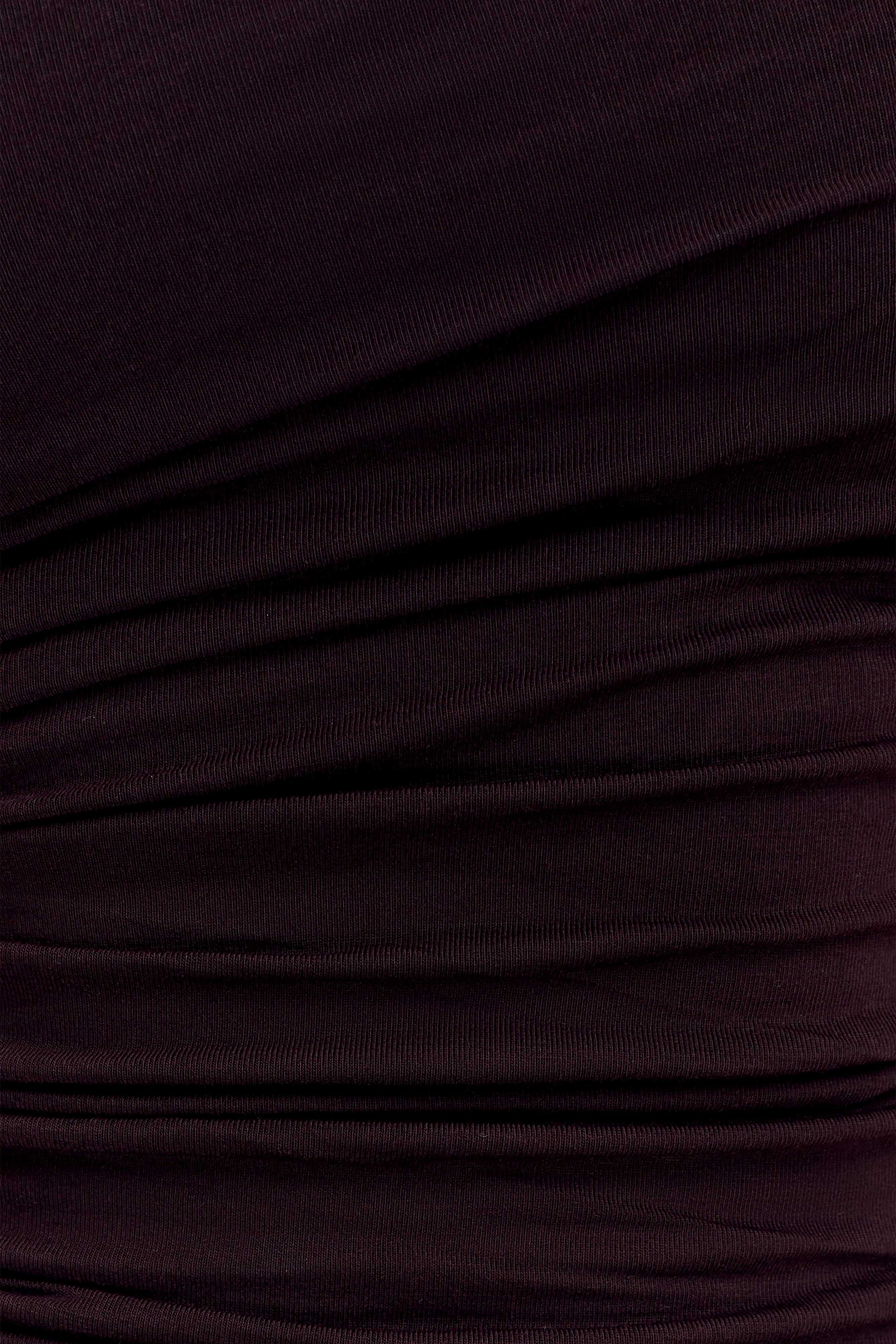 Anna One Shoulder Modal Top - Cacao Brown - Image 5
