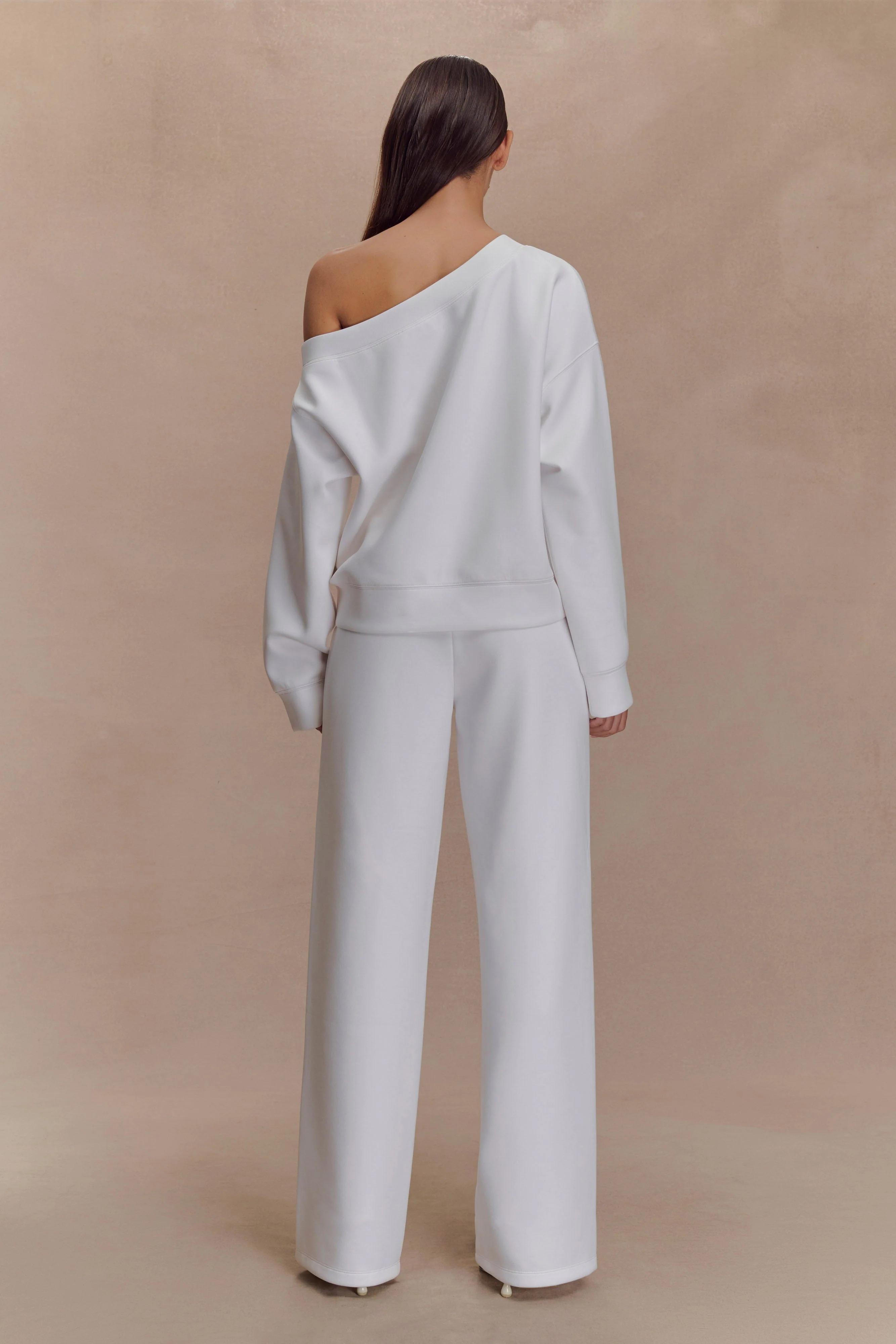 August Straight Leg Jogger - Ivory - Image 6