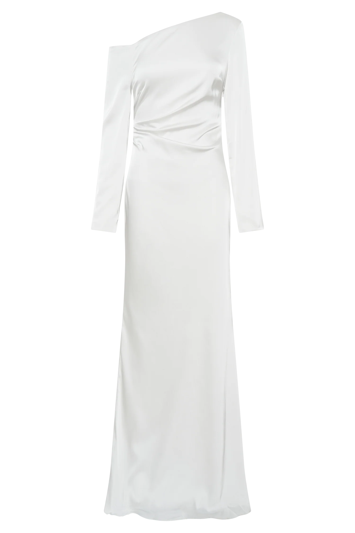 Avery Long Sleeve Maxi Dress - Ivory - Image 5