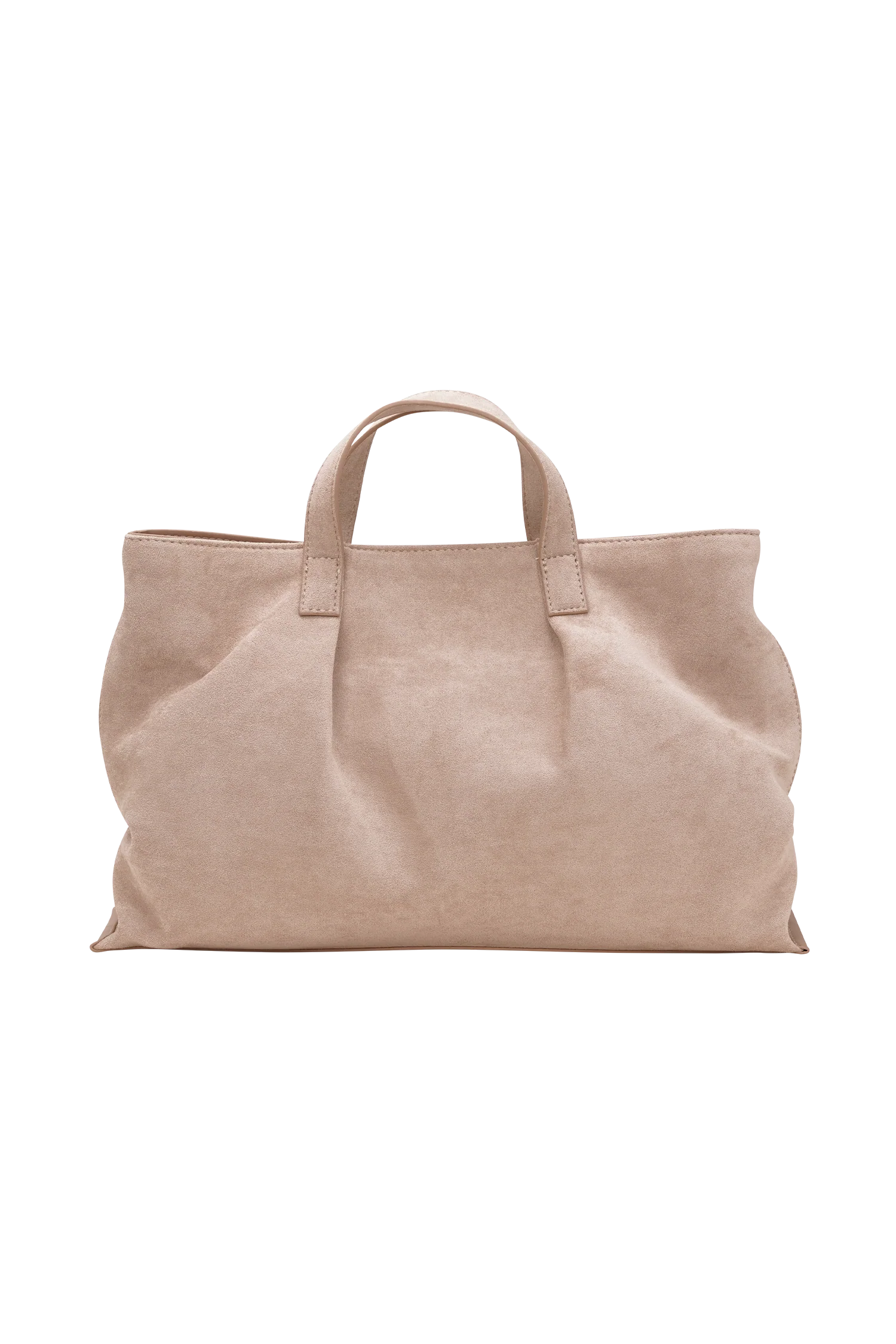 Baylor Faux Suede Bag - Natural - Image 6
