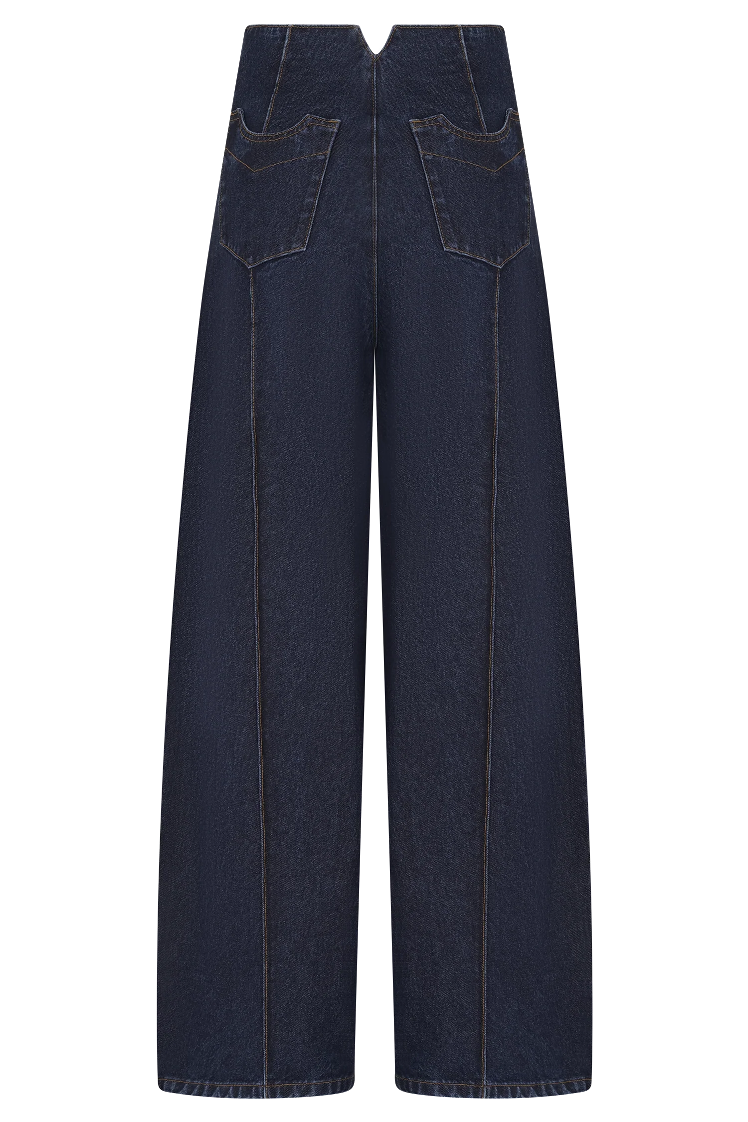 Beatrix High Rise Denim Jeans -  Indigo Blue - Image 10