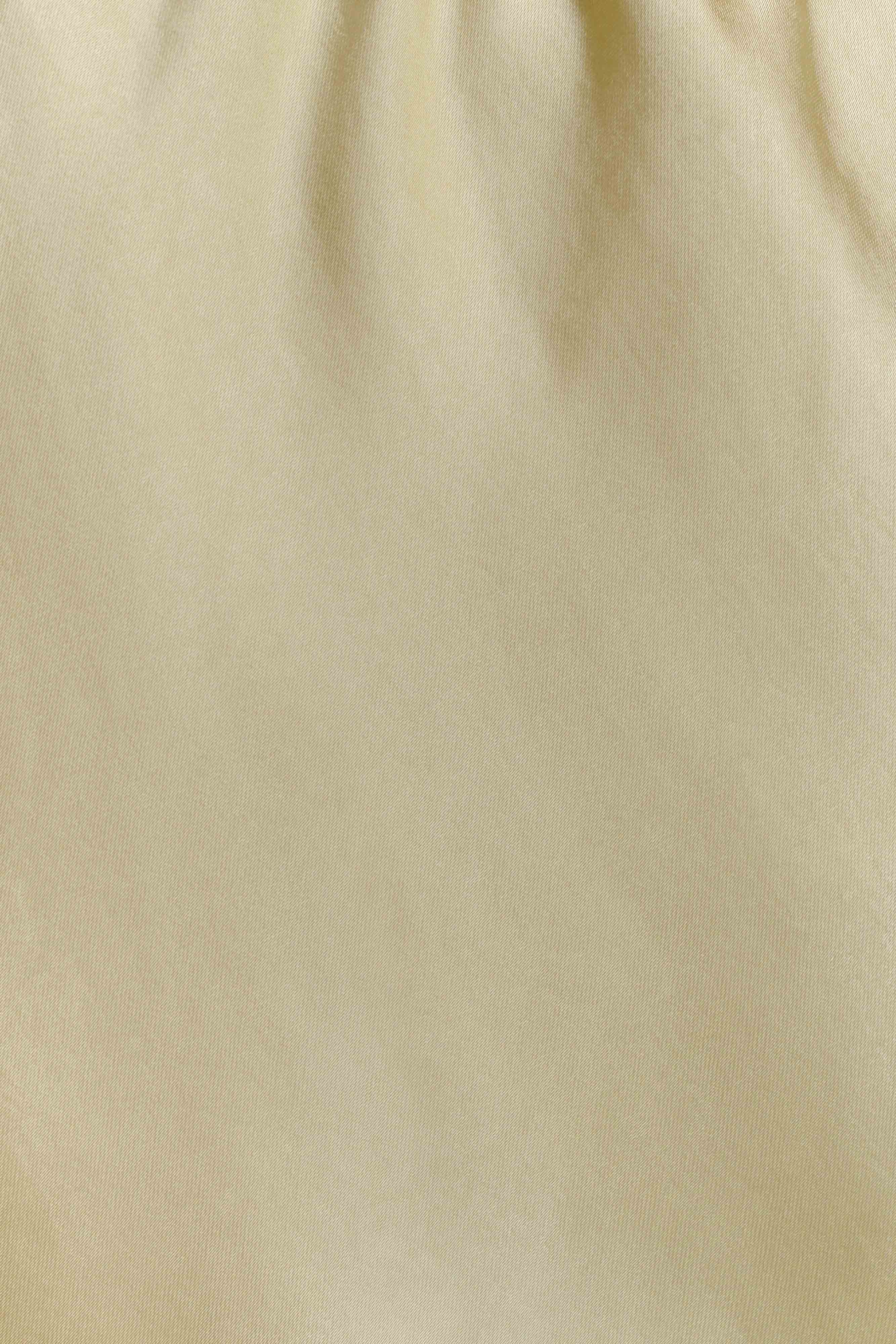 Bella Satin Halter Maxi Dress - Lemon - Image 11
