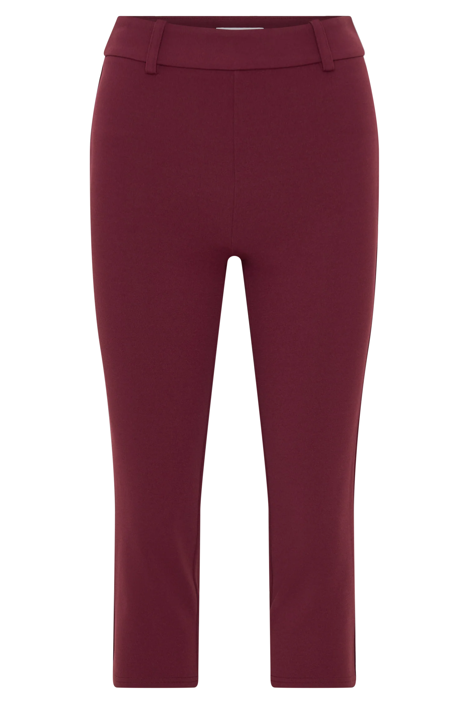 Blanca Stretch Crepe Capri Pants - Mahogany - Image 9