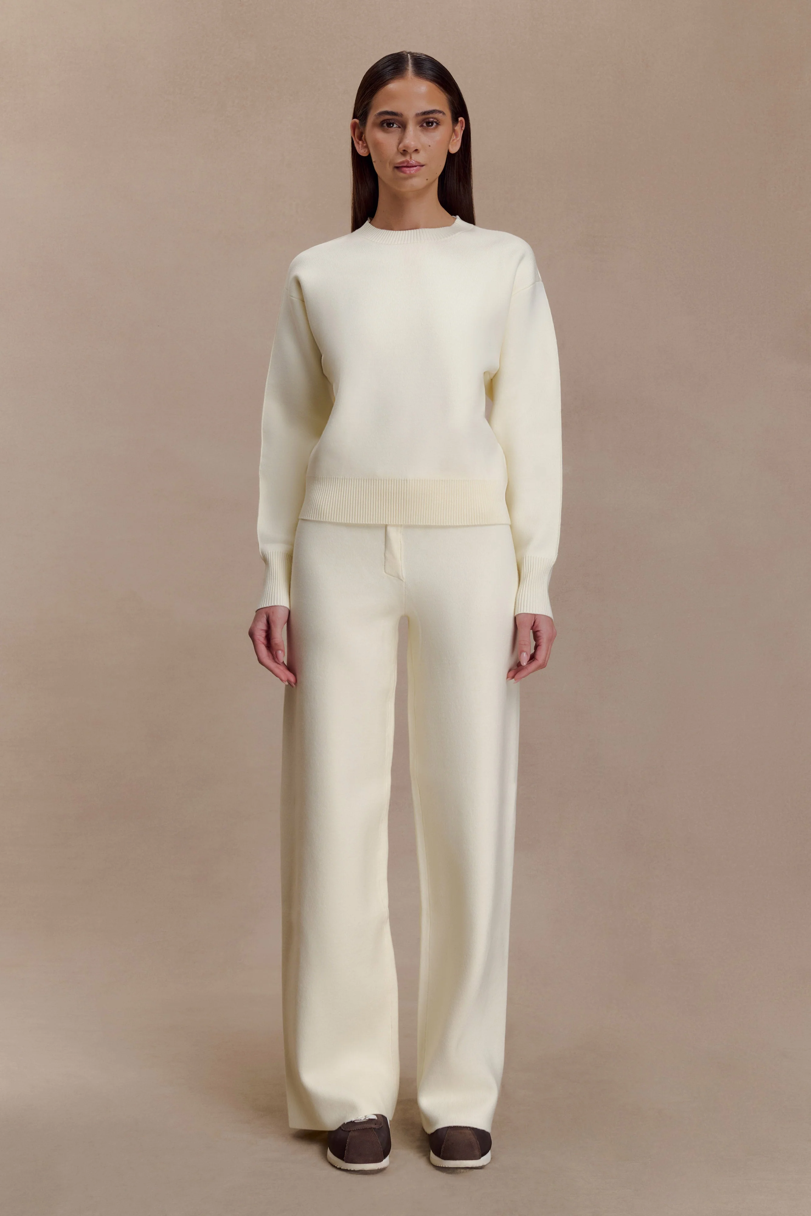 Braxton Cozy Knit Jumper - Ivory - Image 3