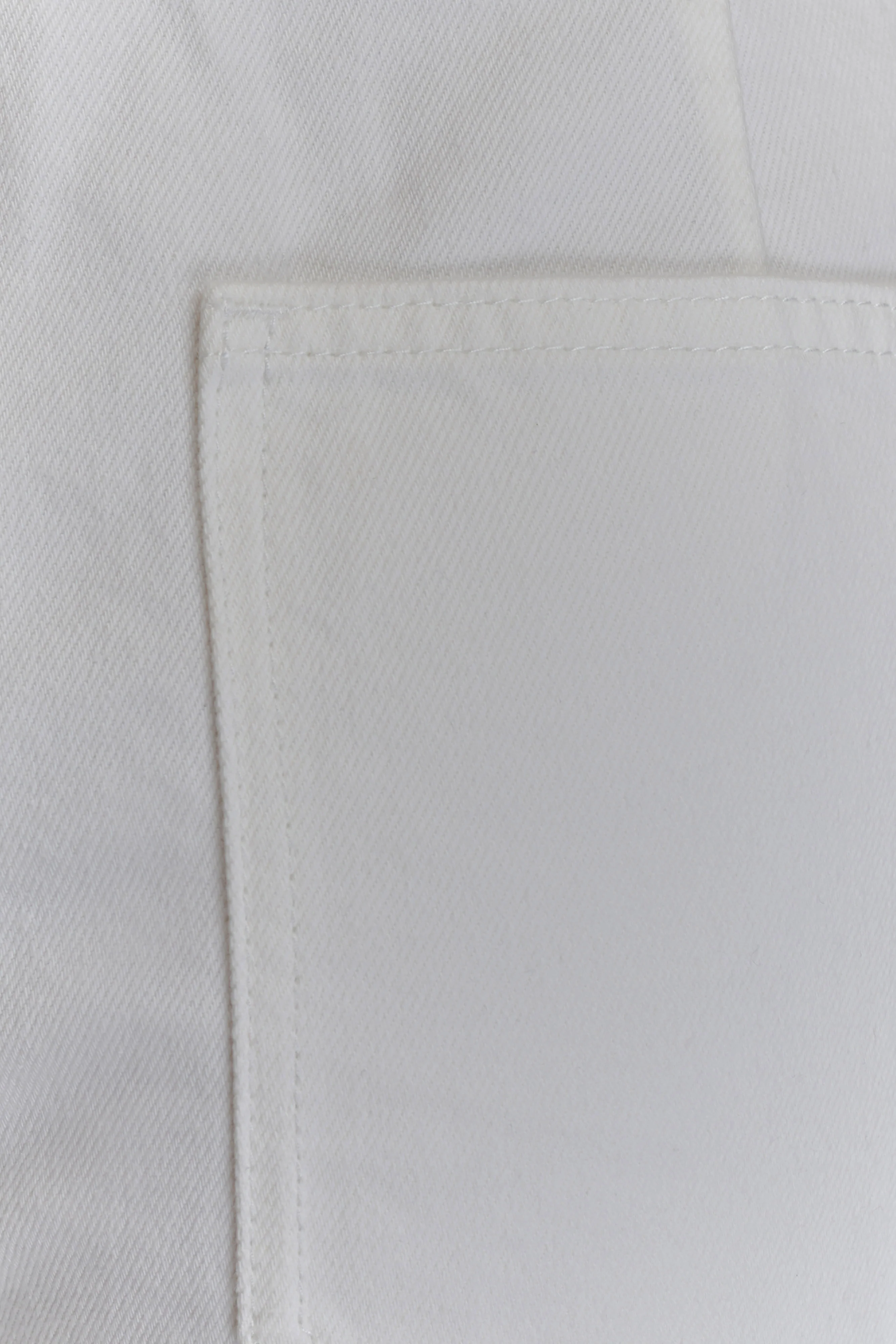 Caitlin Mid Rise Denim Jeans - White - Image 12