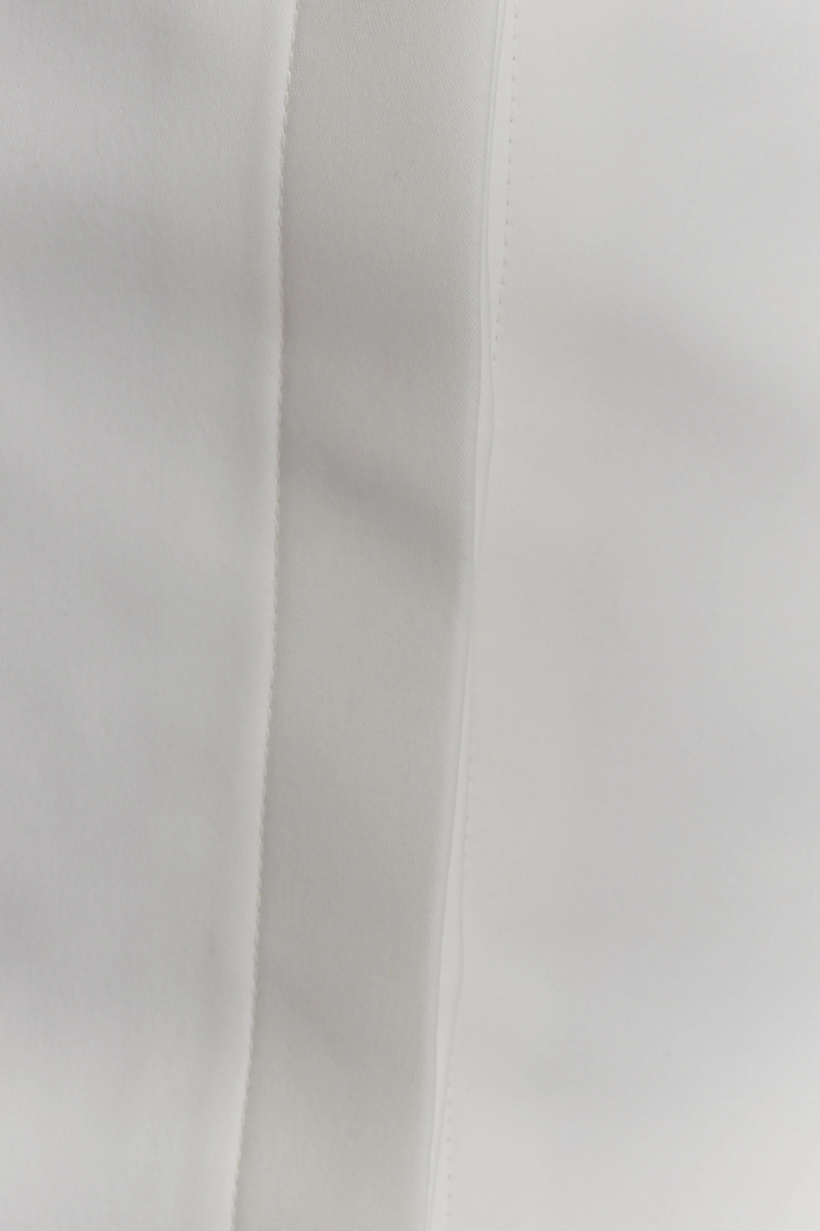 Carina Peplum Cotton Shirt Dress - White - Image 5