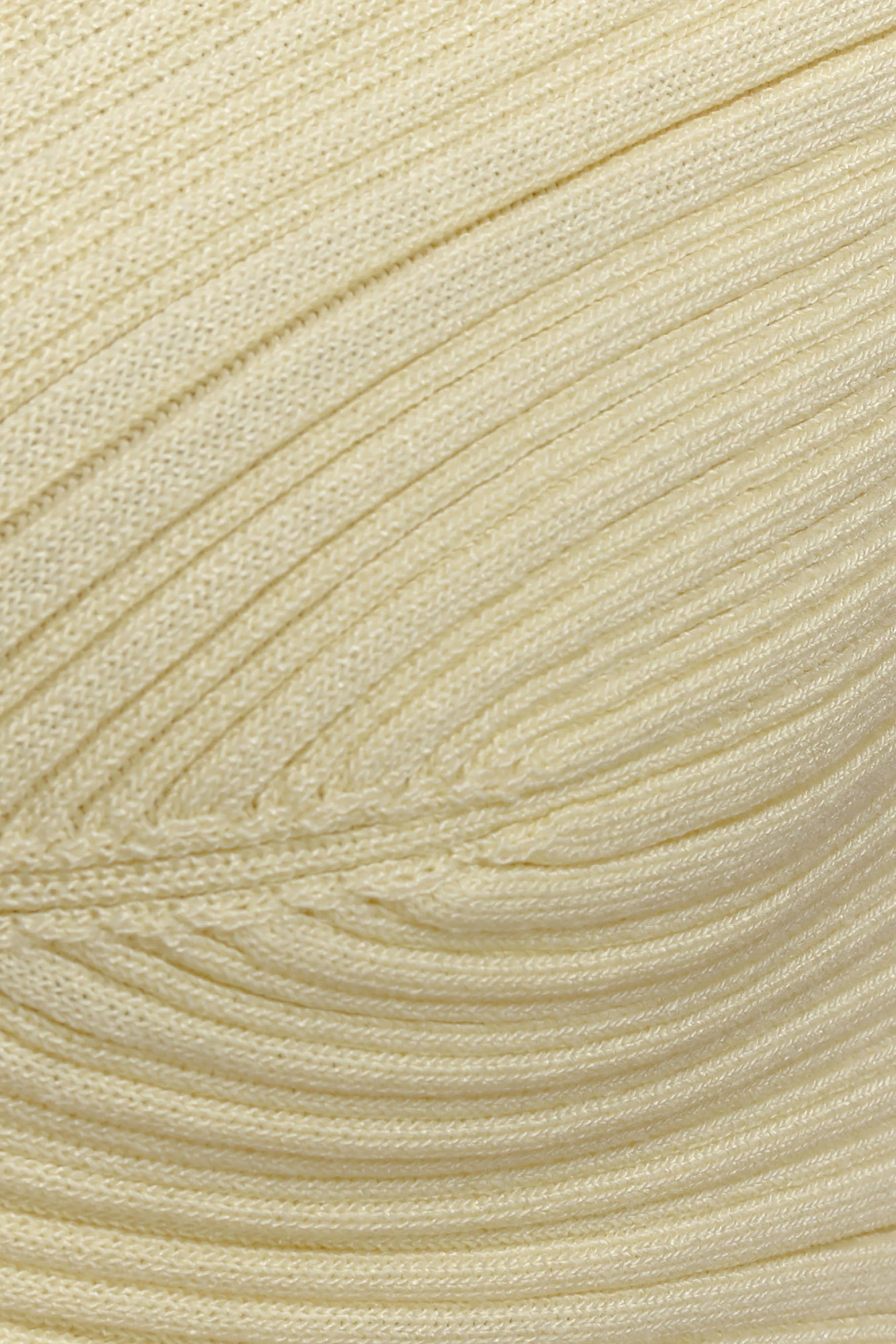 Coleene Pointelle Knit Top - Lemon - Image 7