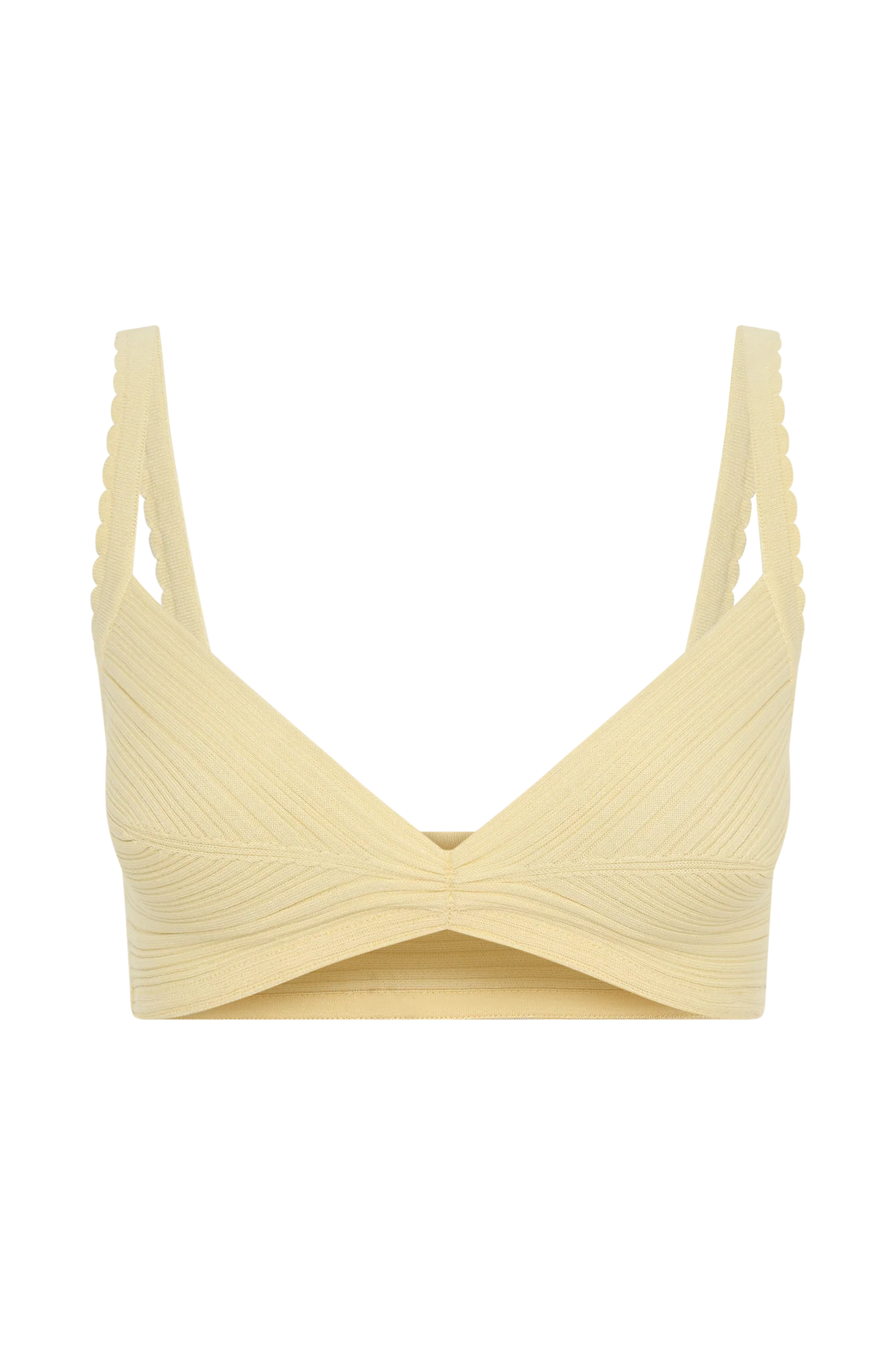 Coleene Pointelle Knit Top - Lemon - Image 9