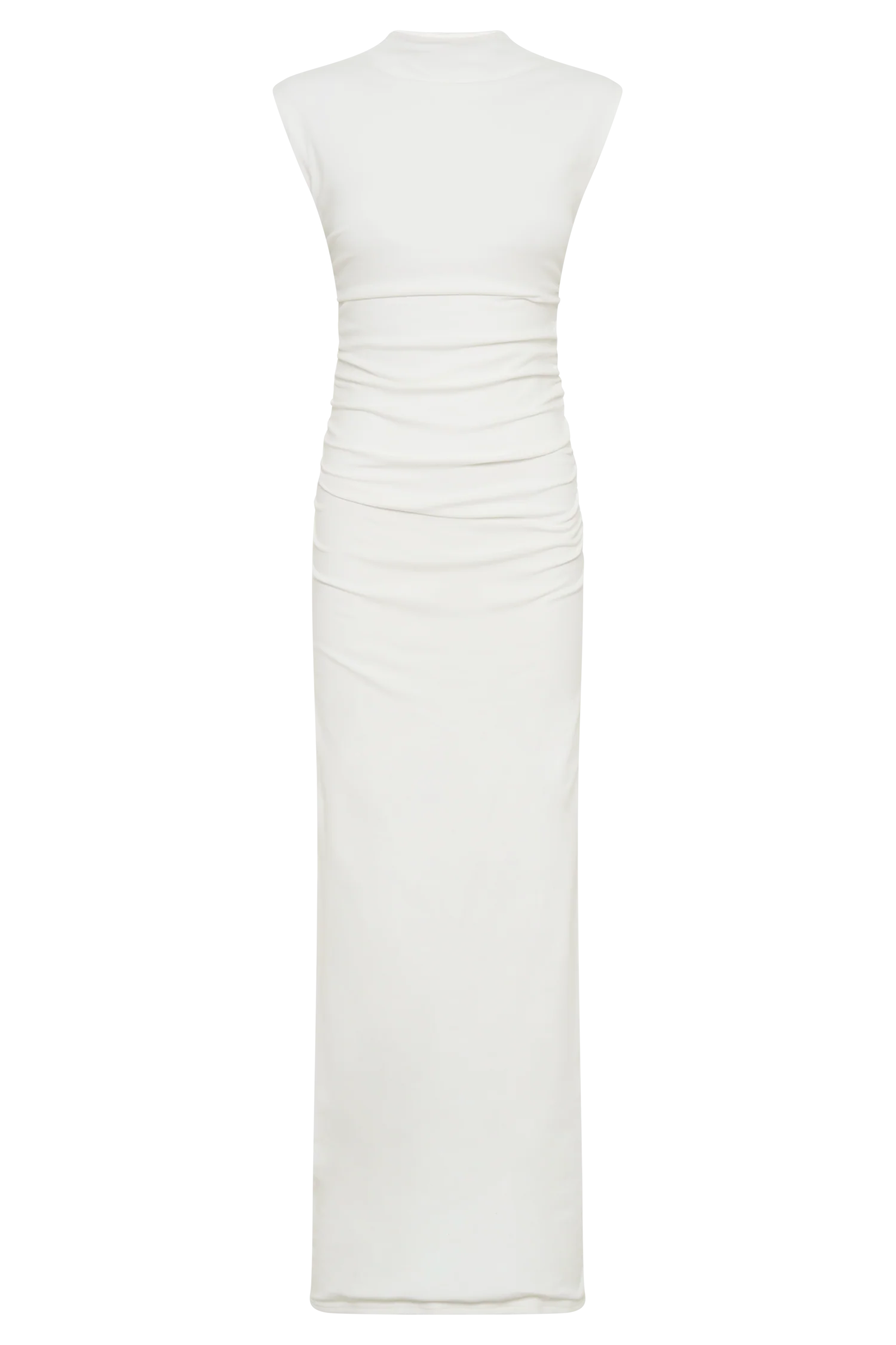 Elliot High Neck Sleeveless Maxi Dress - White - Image 7