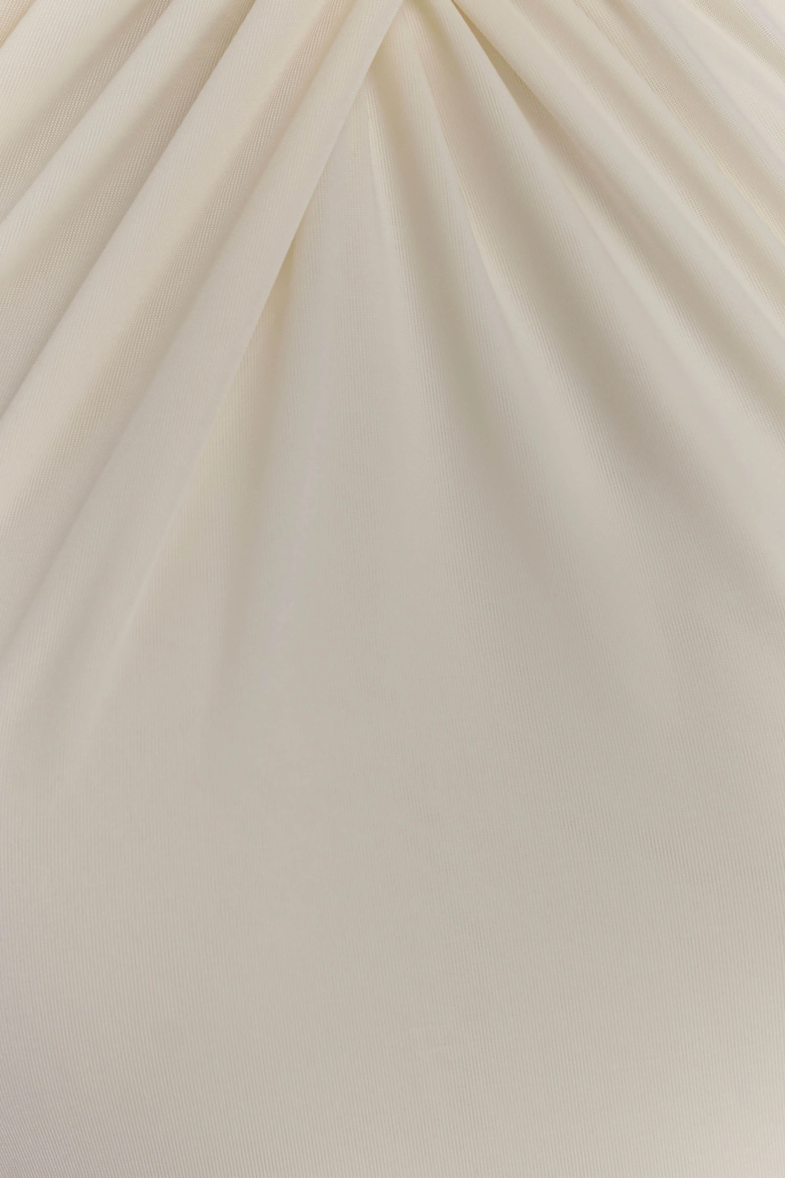 Elyna Slinky Halter Maxi Dress - Ivory - Image 6