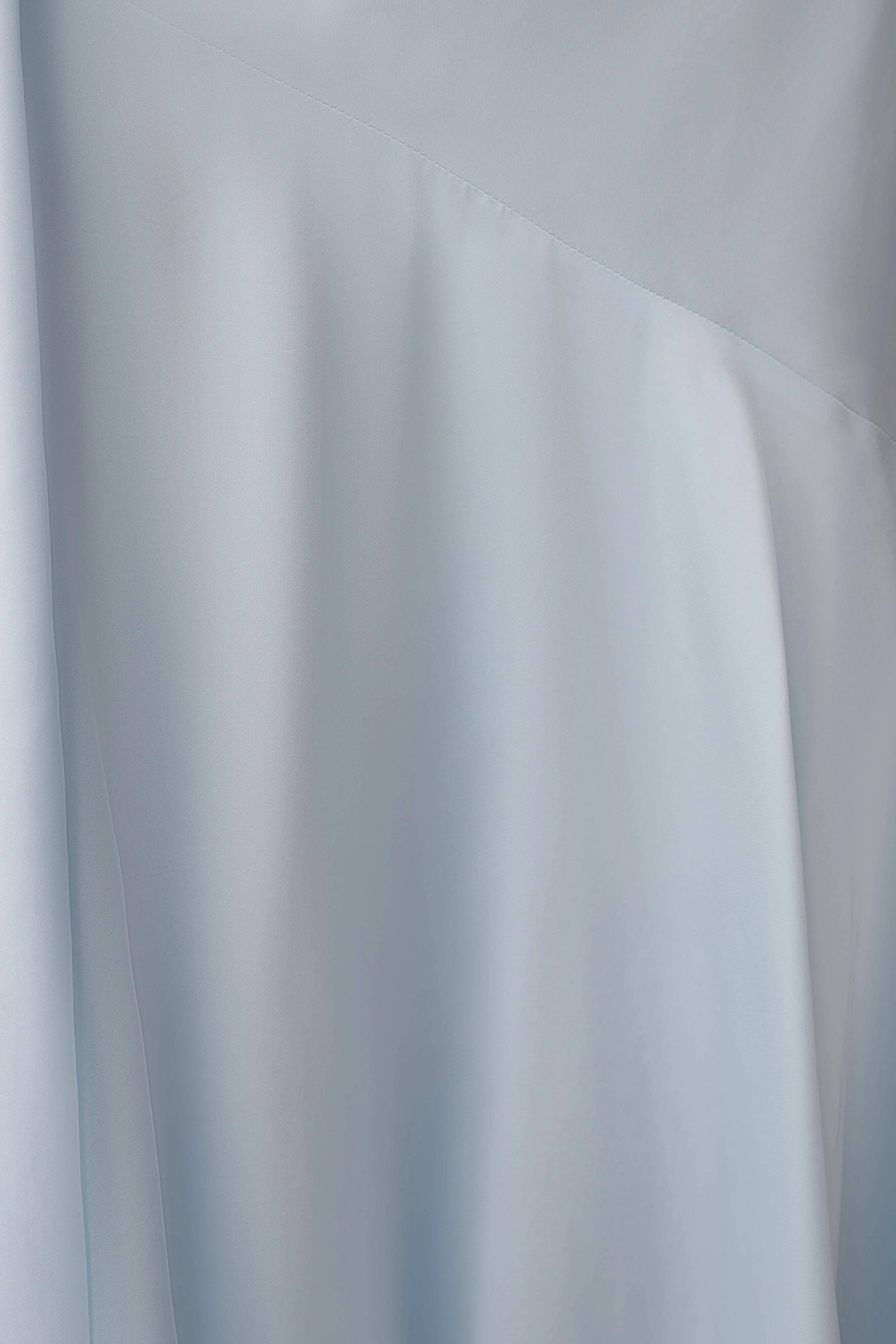 Evelina Halter Asymmetric Hem Midi Dress - Ice Blue - Image 5