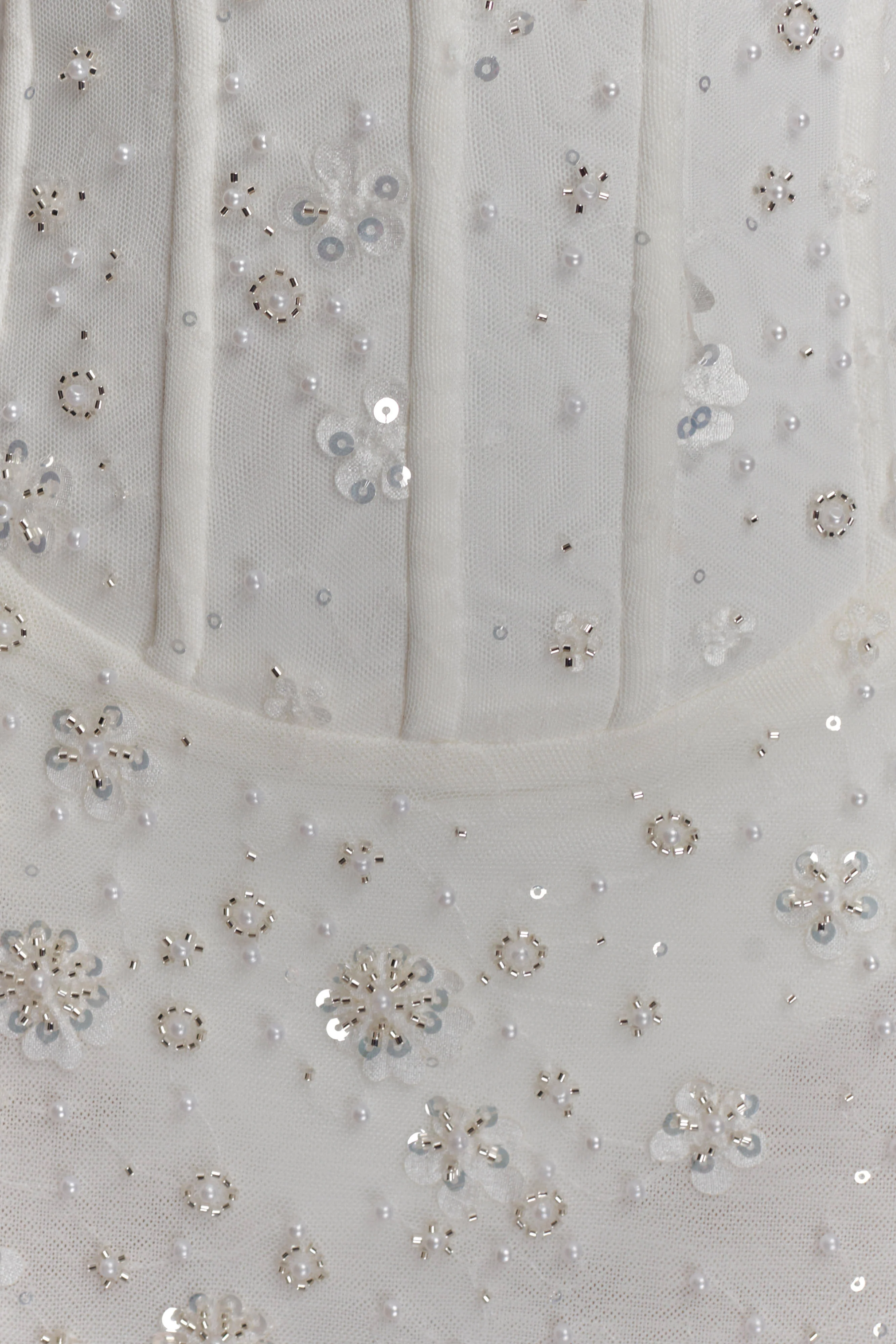 Gemma Strapless Embellished Maxi Dress - Ivory - Image 12