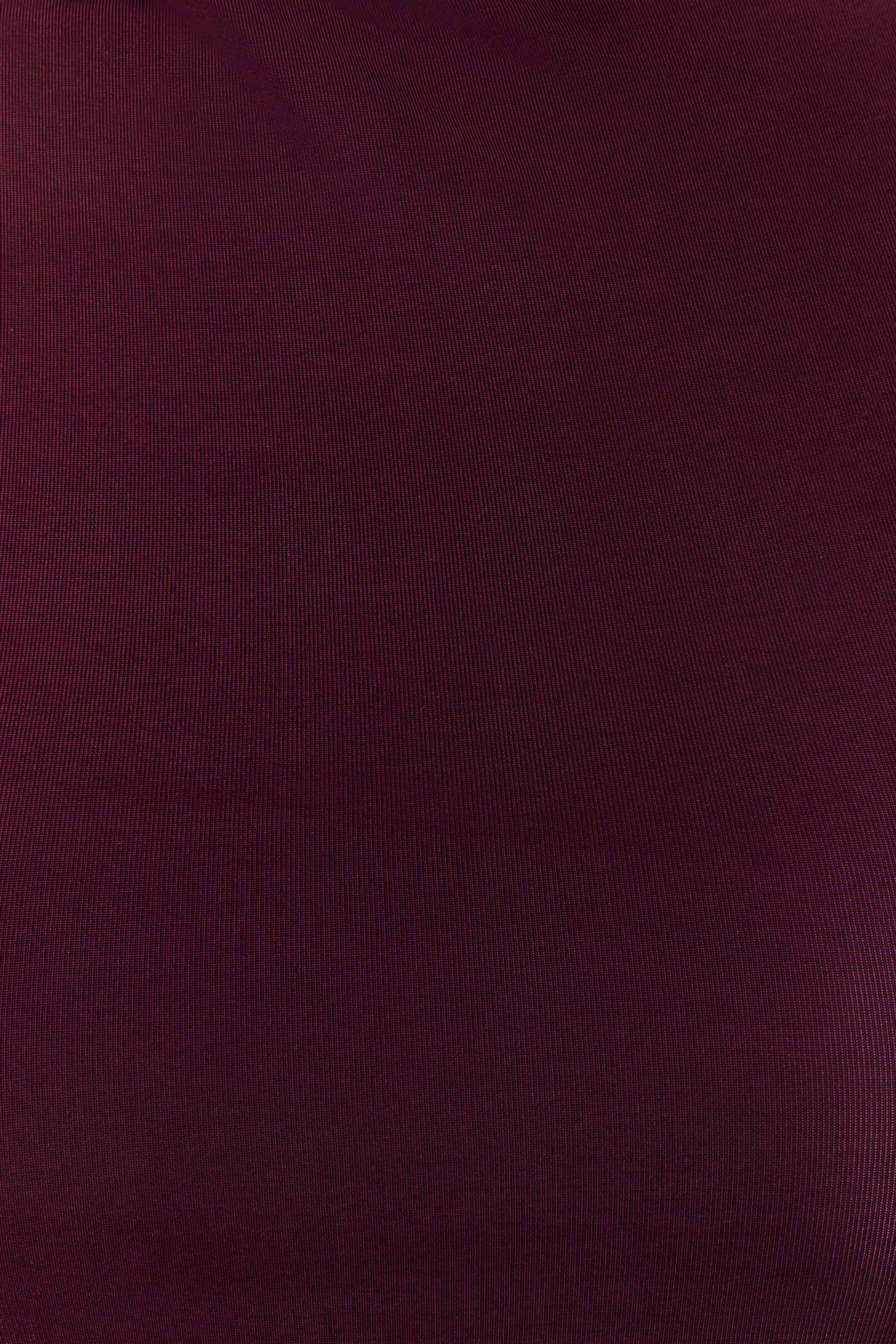 Hadleigh Sleeveless Slinky Top - Burgundy - Image 6