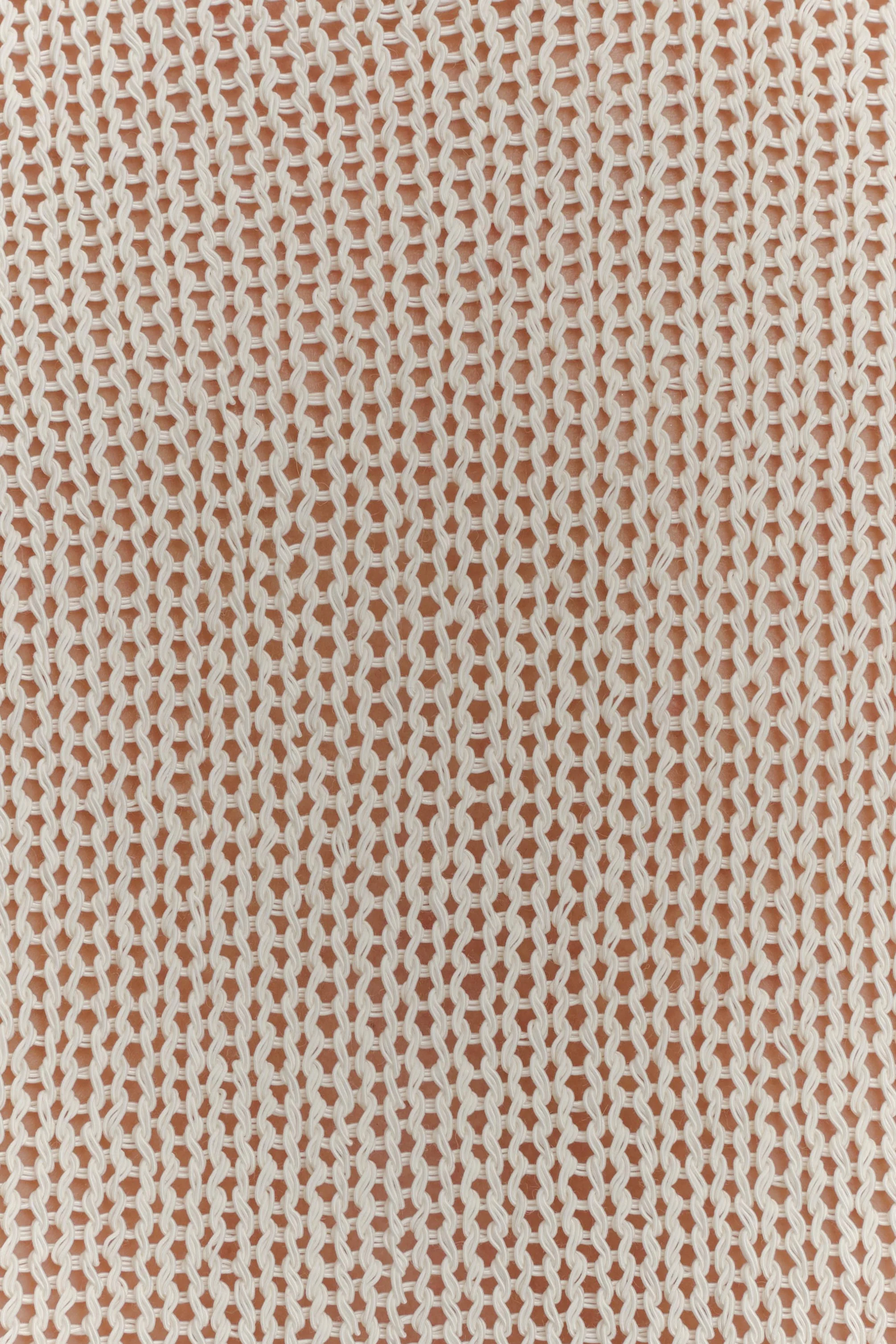 Isabella Long Sleeve Knit Top - White - Image 8