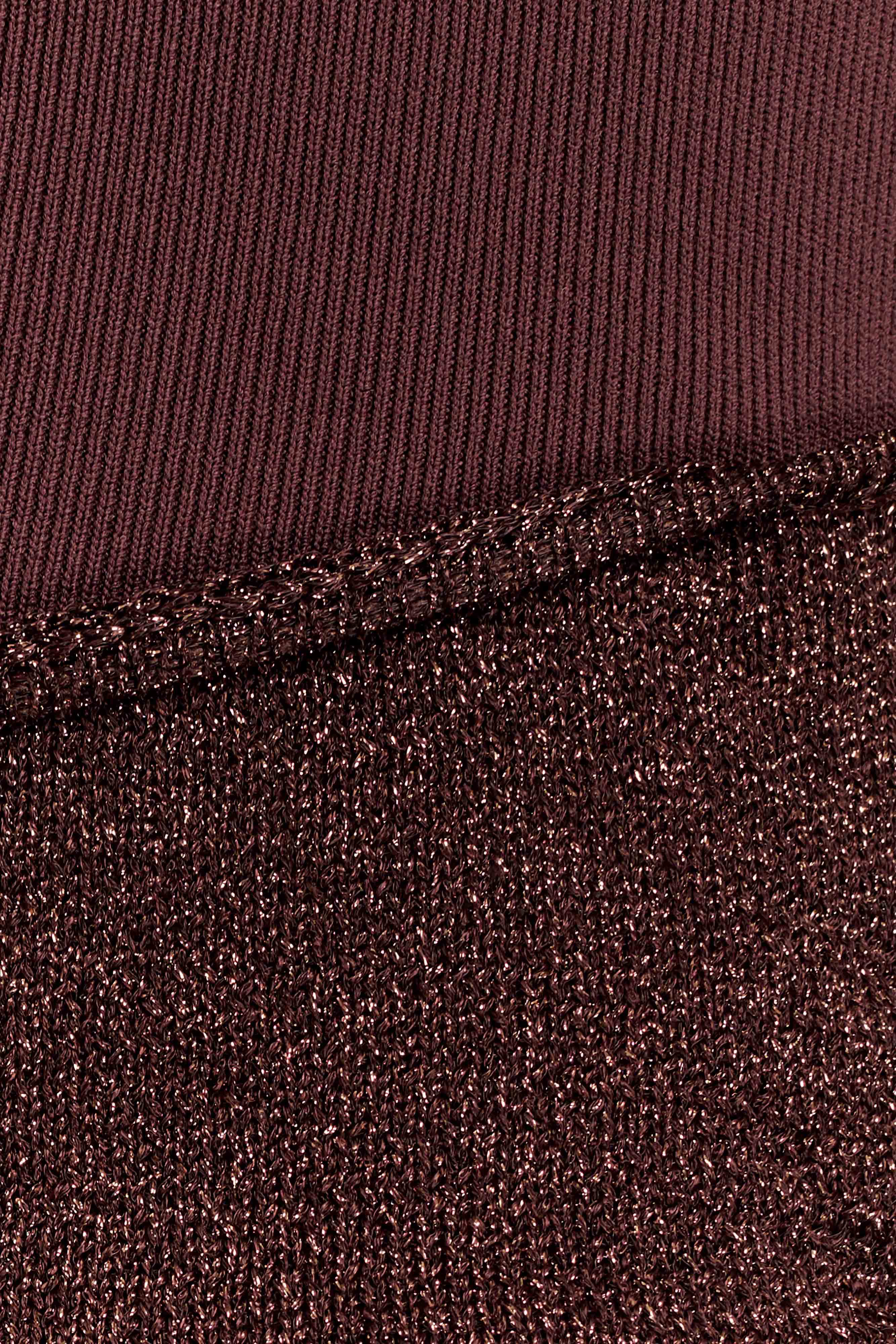 Jasiel Strapless Knit Maxi Dress - Chocolate - Image 9
