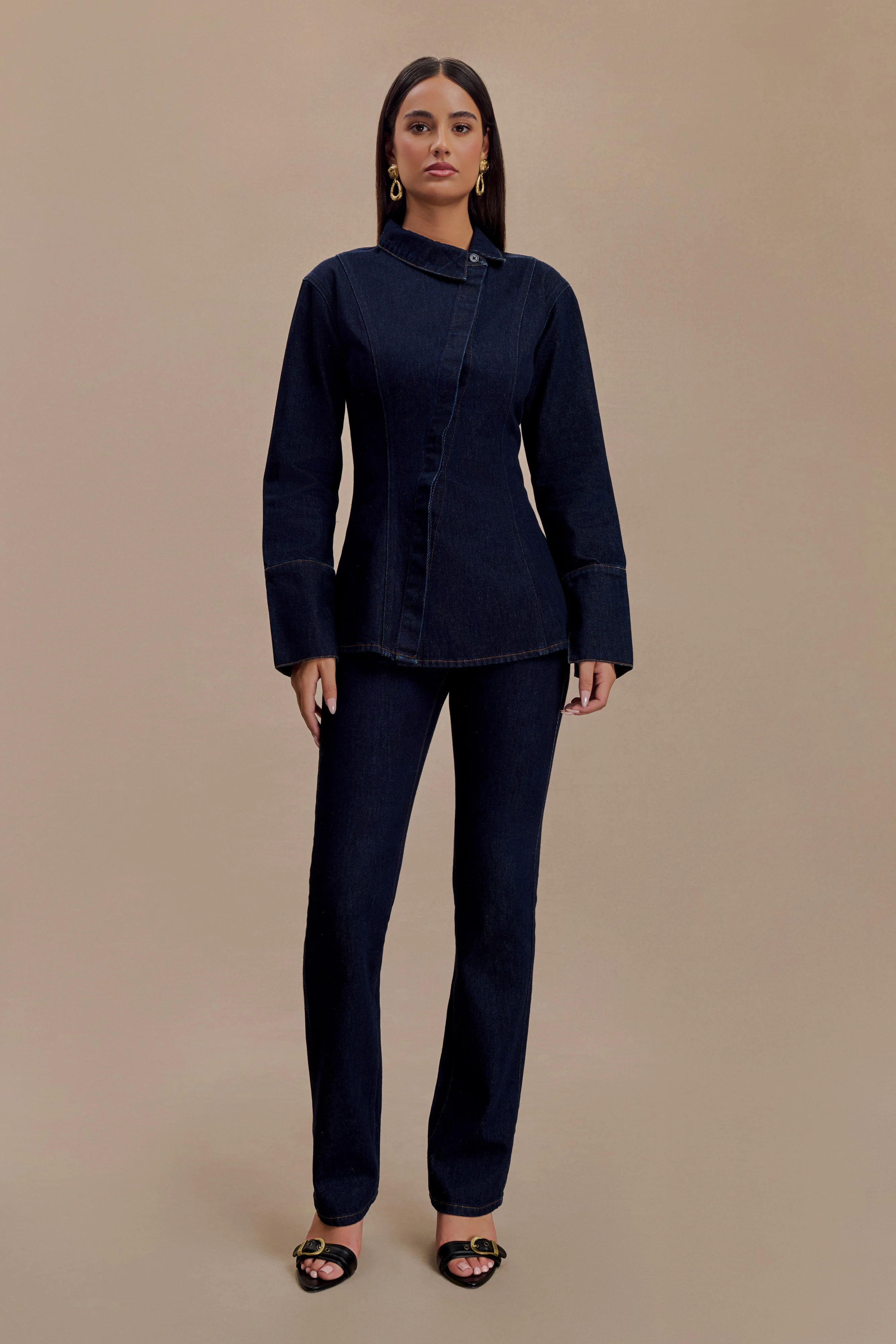 Jericho Straight Leg Jeans - Indigo Blue - Image 7