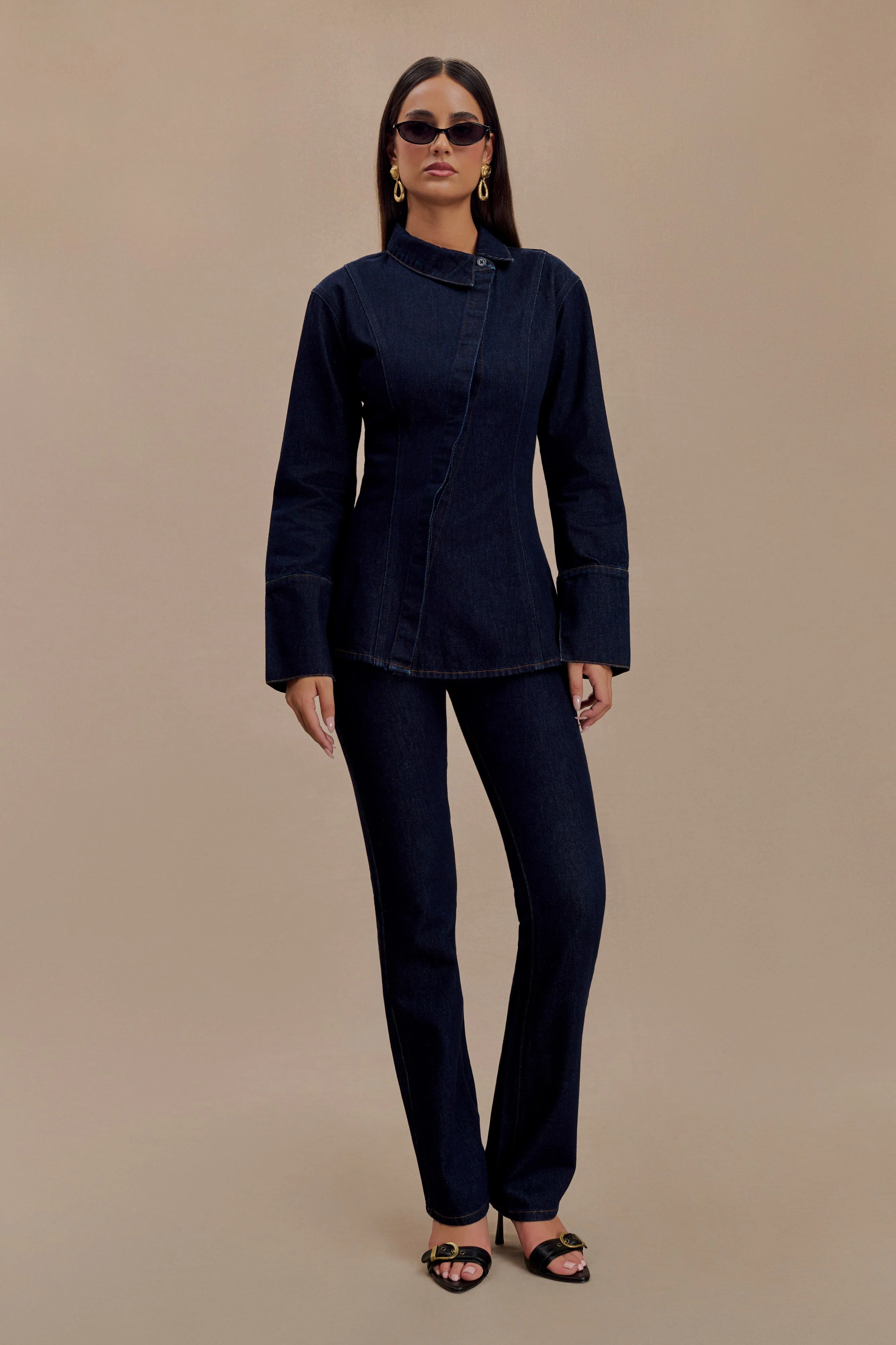 Jericho Straight Leg Jeans - Indigo Blue - Image 8