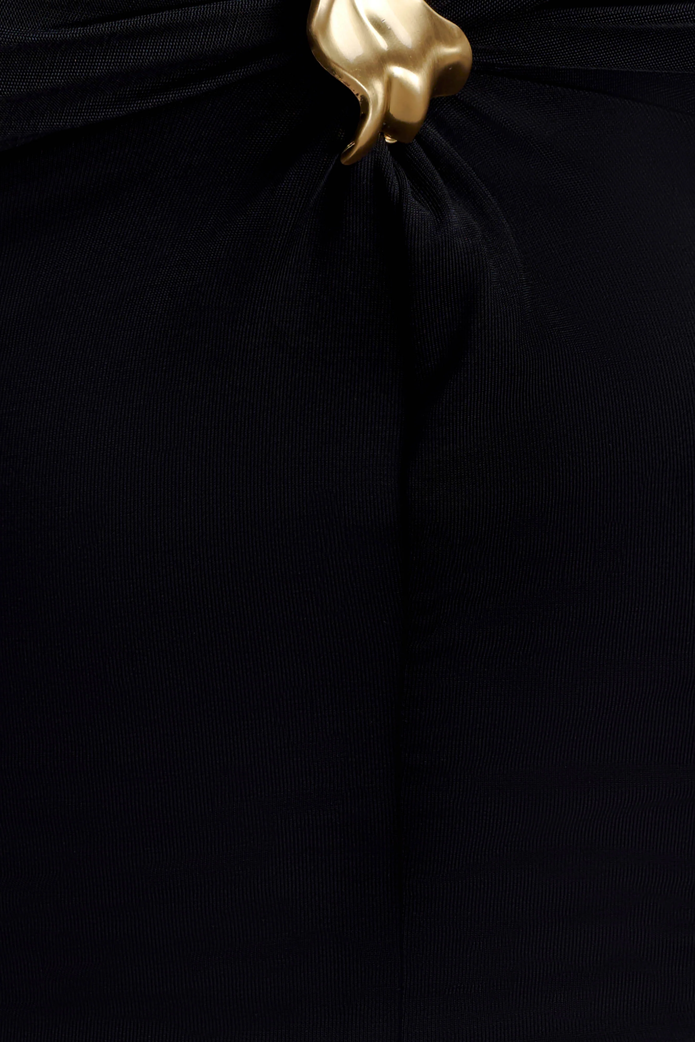 Spencer Slinky Top with Hardware - Black - Image 7