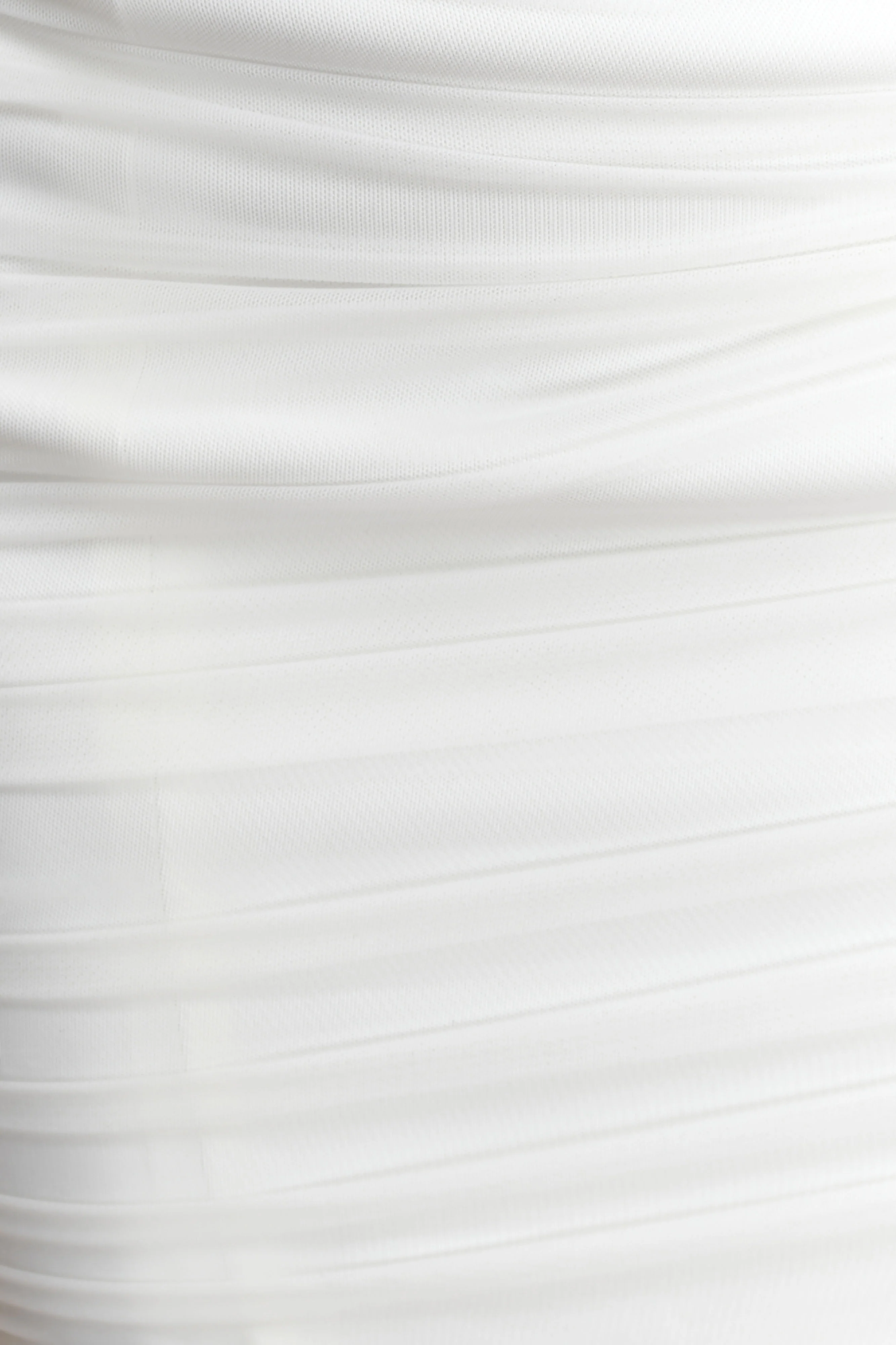 Jianna Strapless Mesh Maxi Dress - Ivory - Image 6