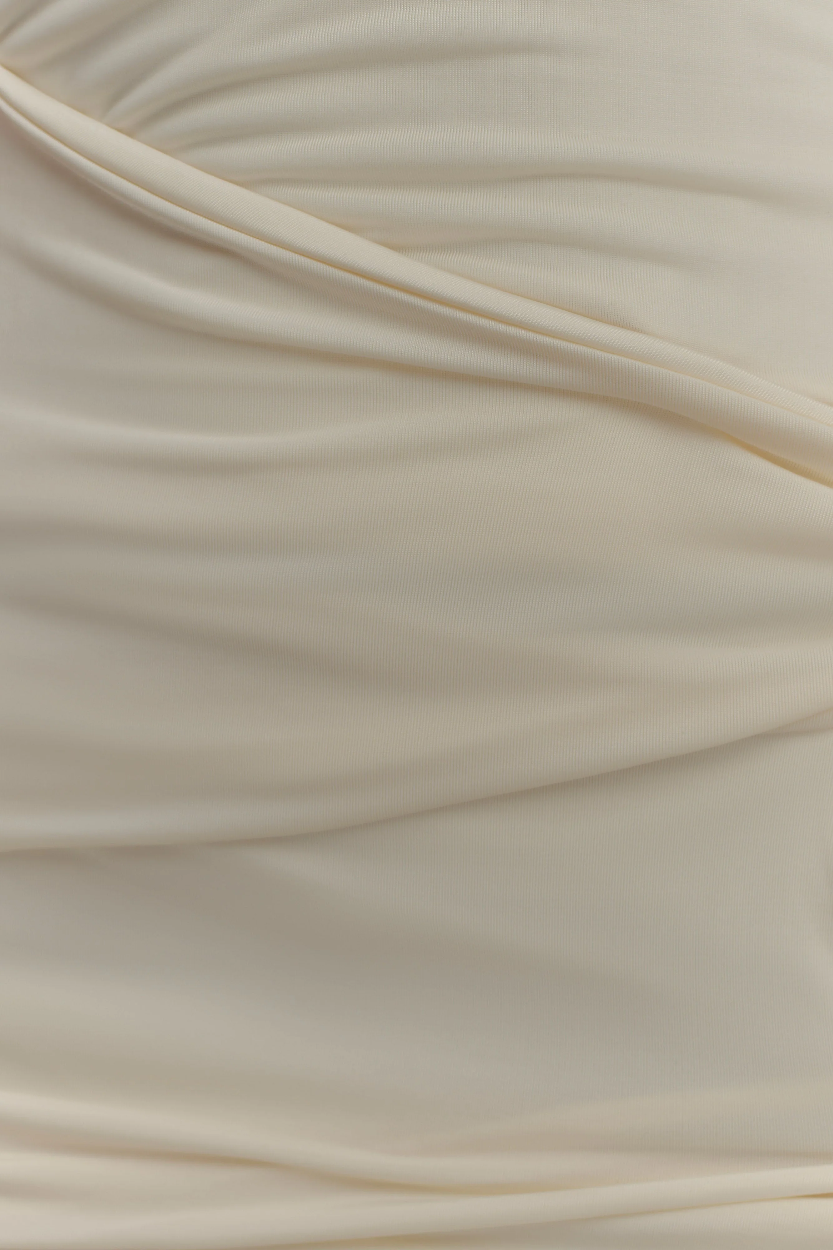Kaiden Slinky Beaded Maxi Dress - Ivory - Image 6