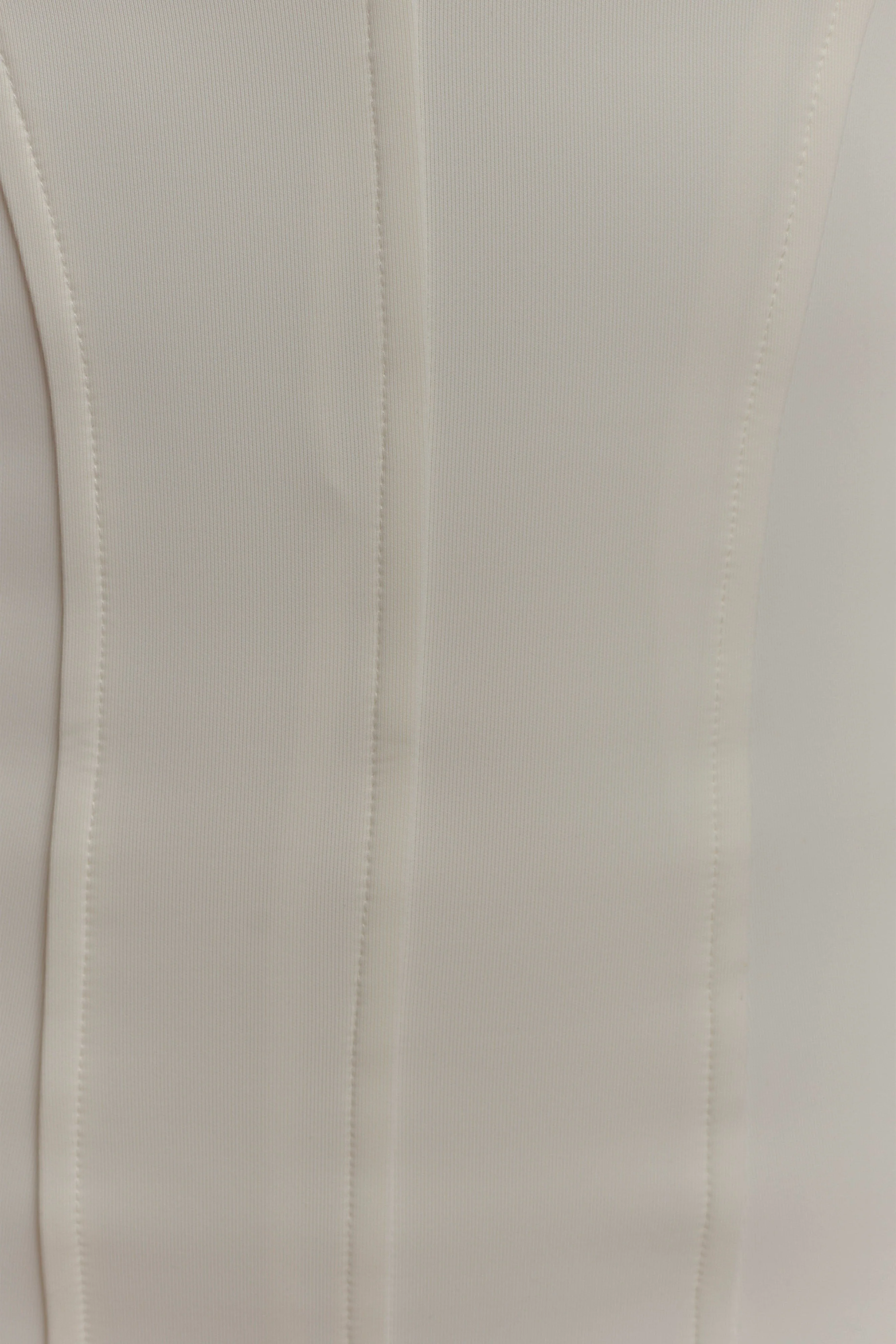 Keagan Sleeveless Midi Dress - Ivory - Image 5