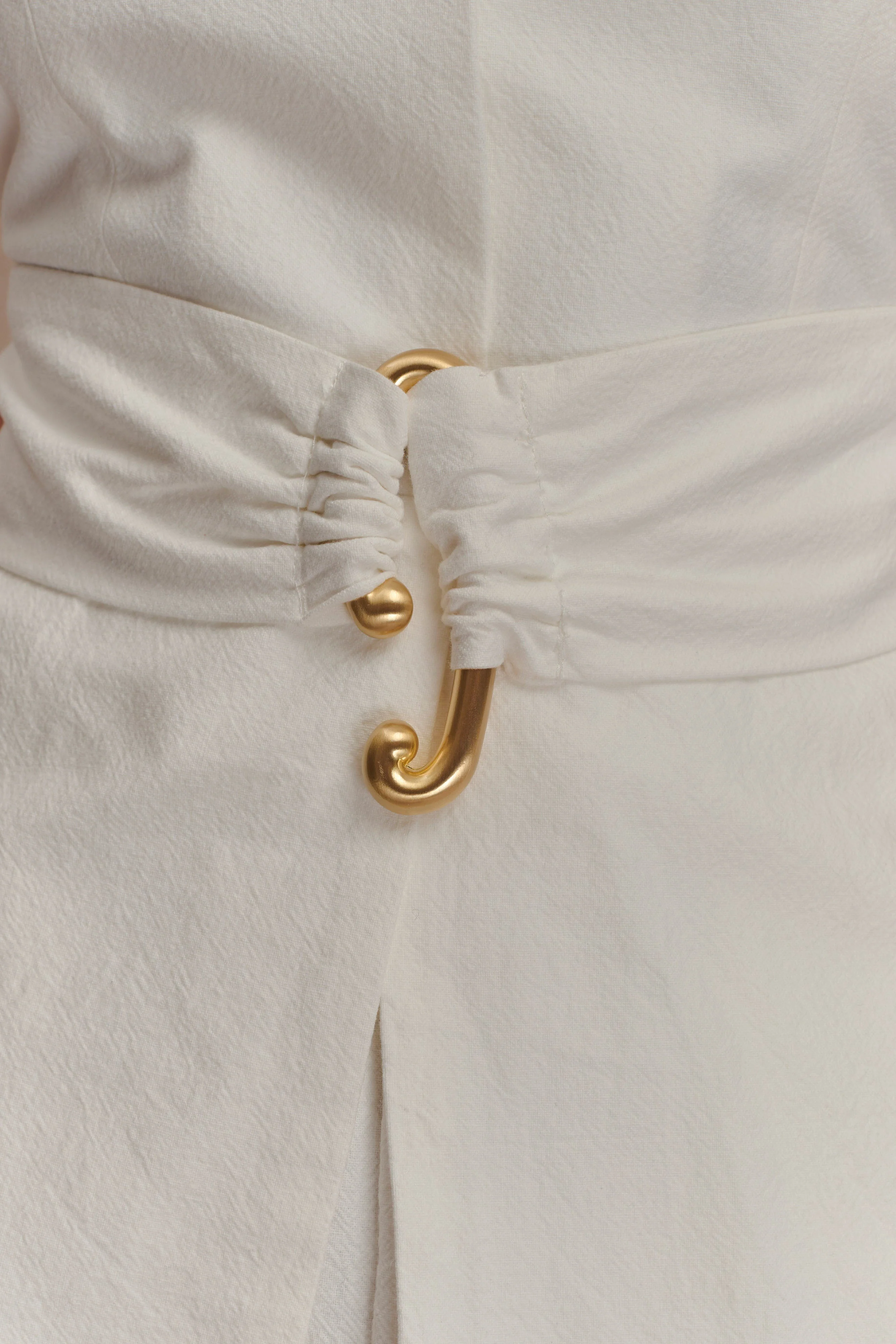 Liberty Cotton Shortsleeve Top - White - Image 9