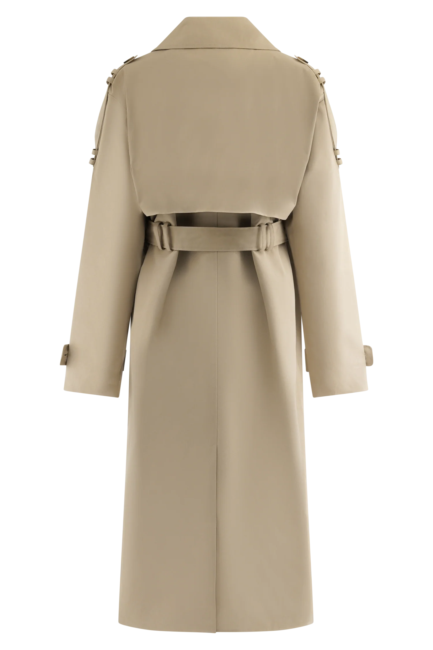 Lois Twill Trench Coat - Camel - Image 8