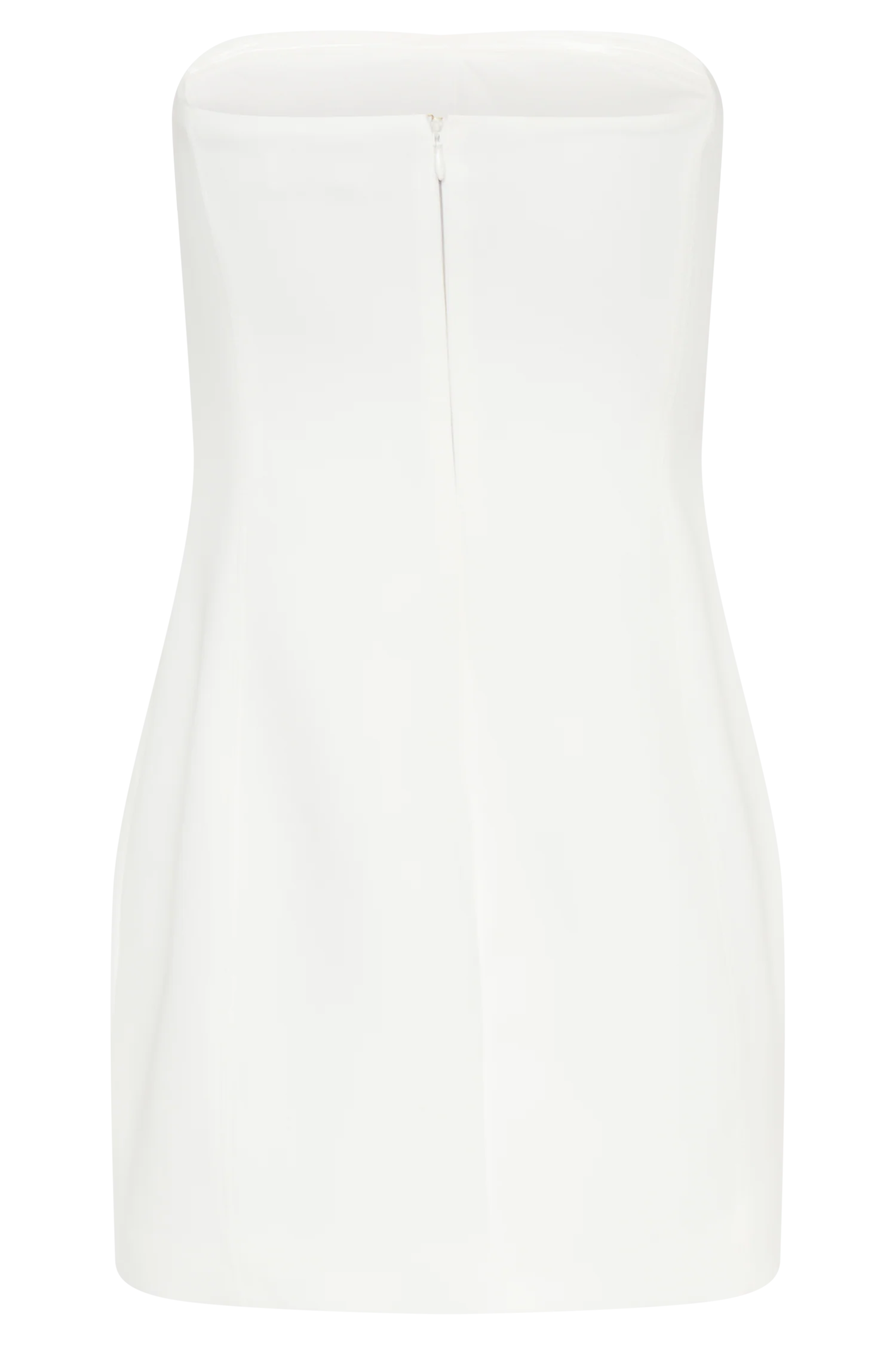Maci Crepe Mini Dress - White - Image 7