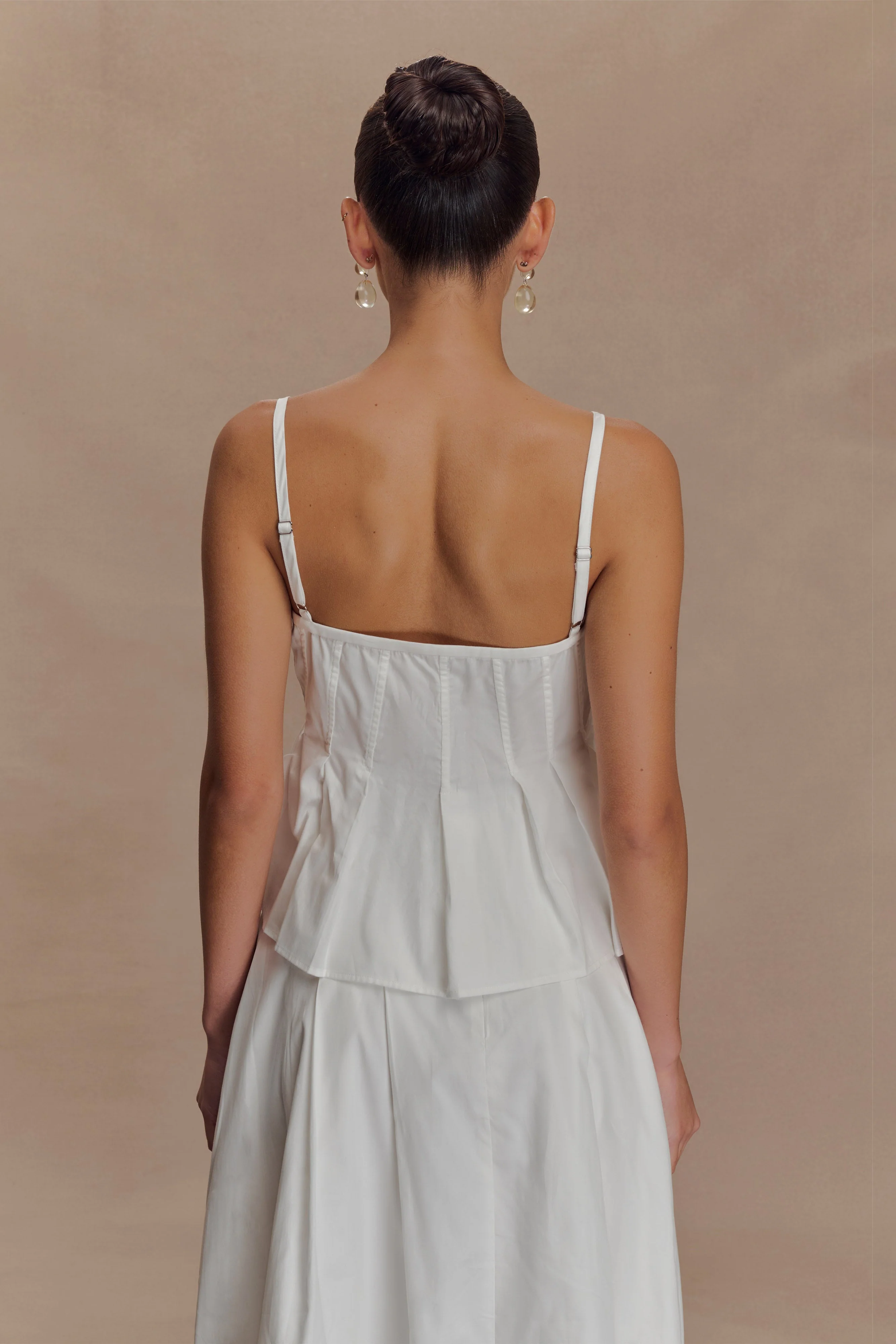 Mae Cotton Top - White - Image 2