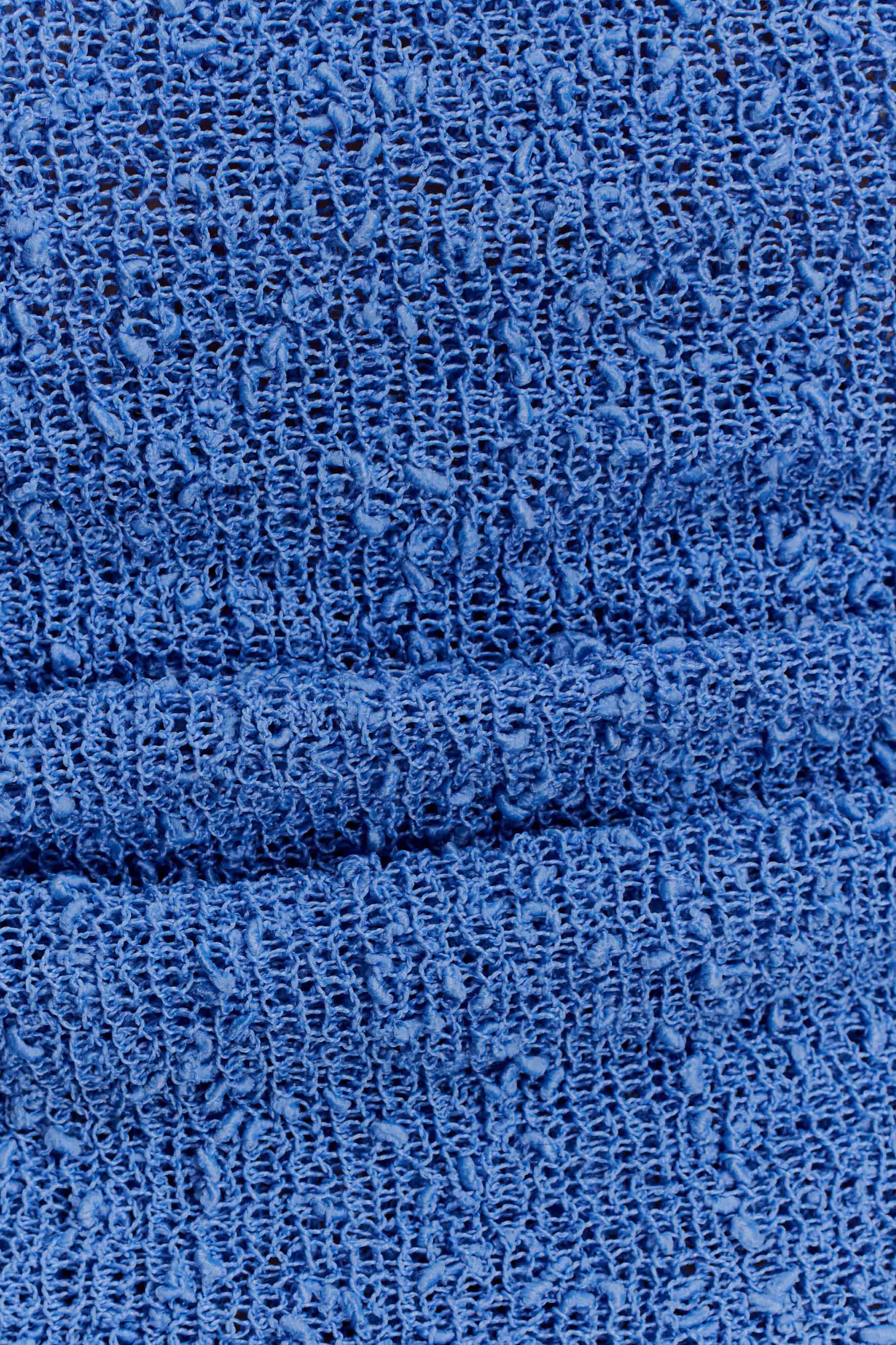 Marisol Off Shoulder Boucle Mini Dress - Periwinkle - Image 8