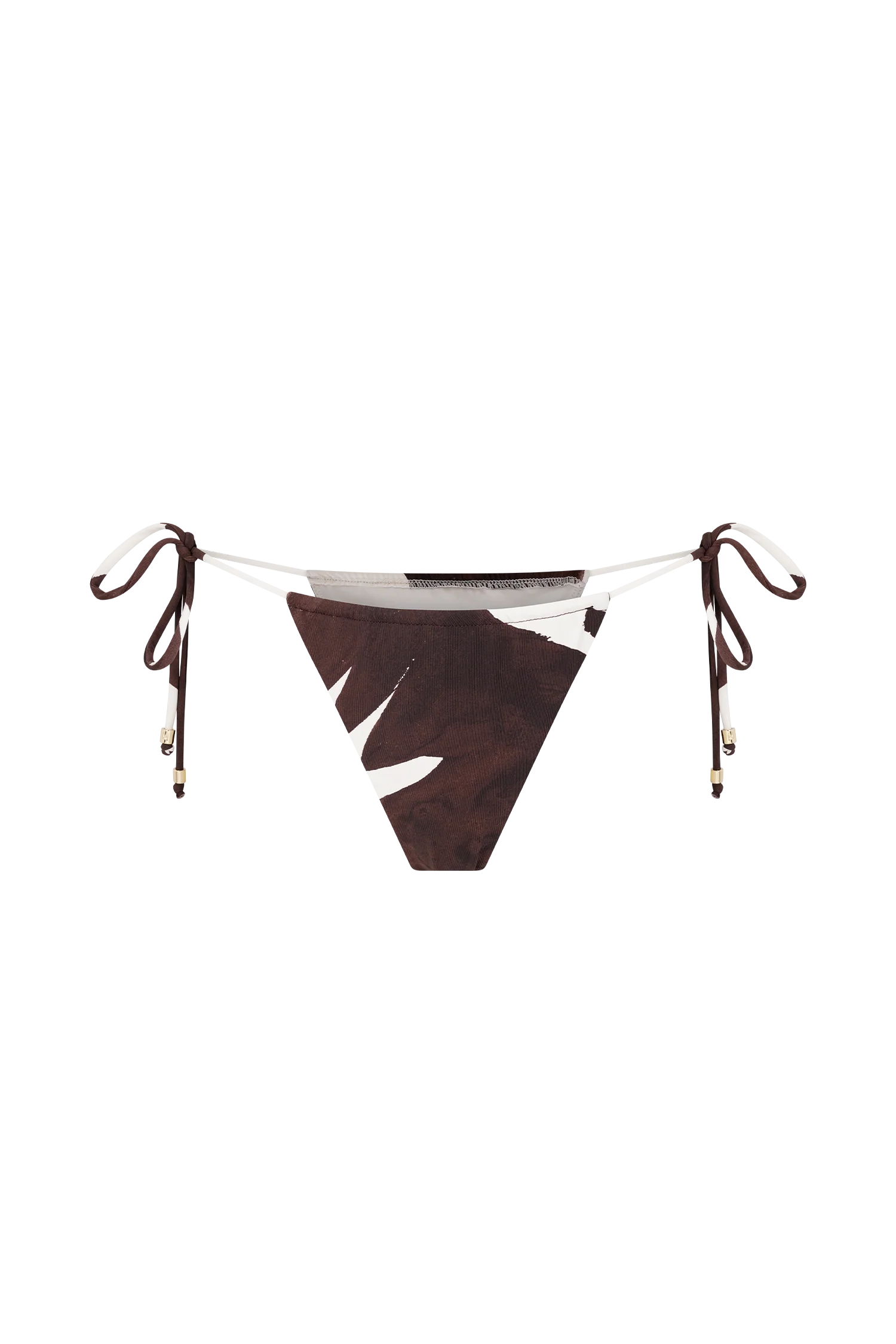 Marquise Bikini Bottom - Chocolate Deco Fleur Print - Image 6