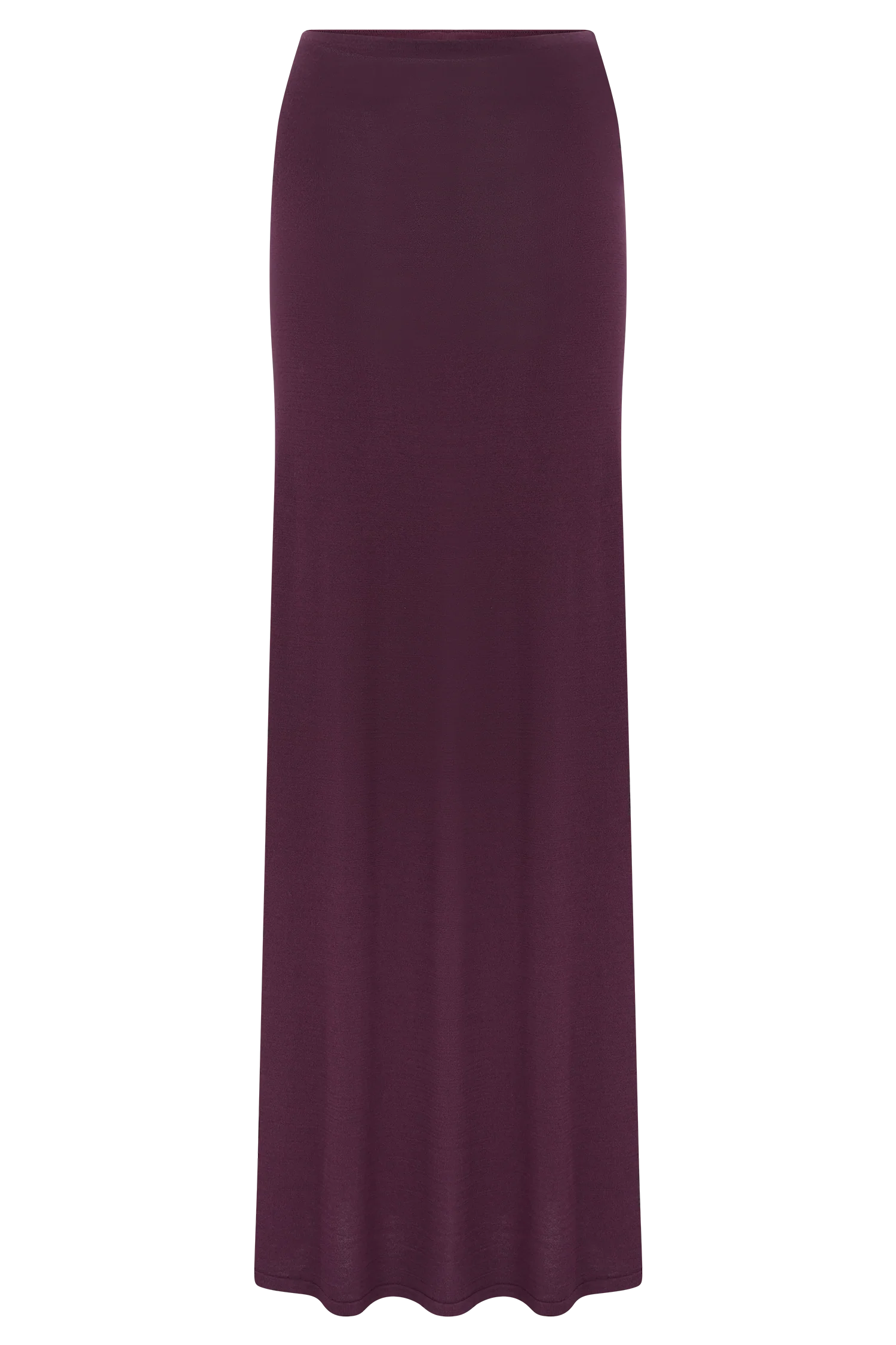 Martiena Knit Maxi Skirt - Plum - Image 8