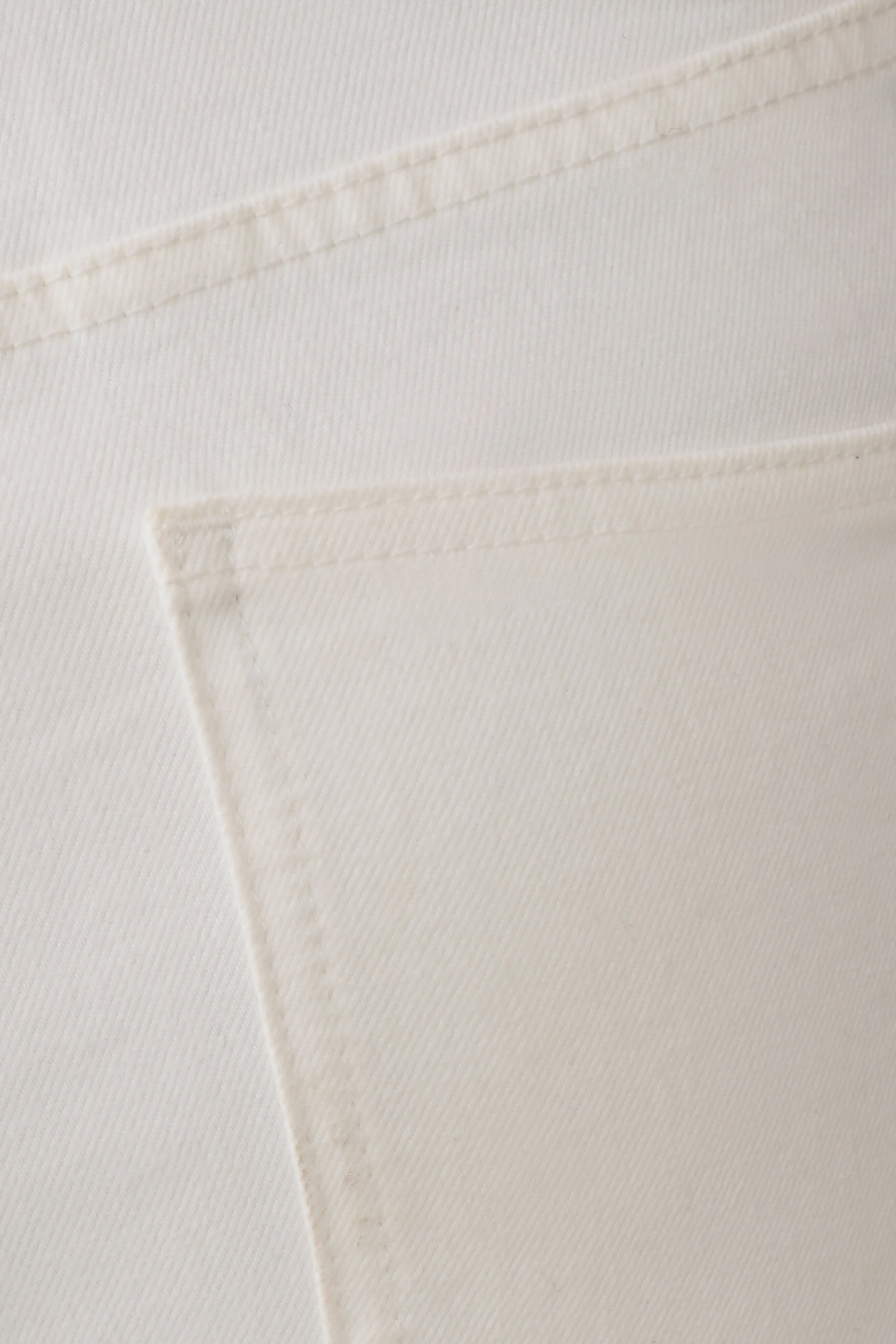 Mary Denim Capris - White - Image 7
