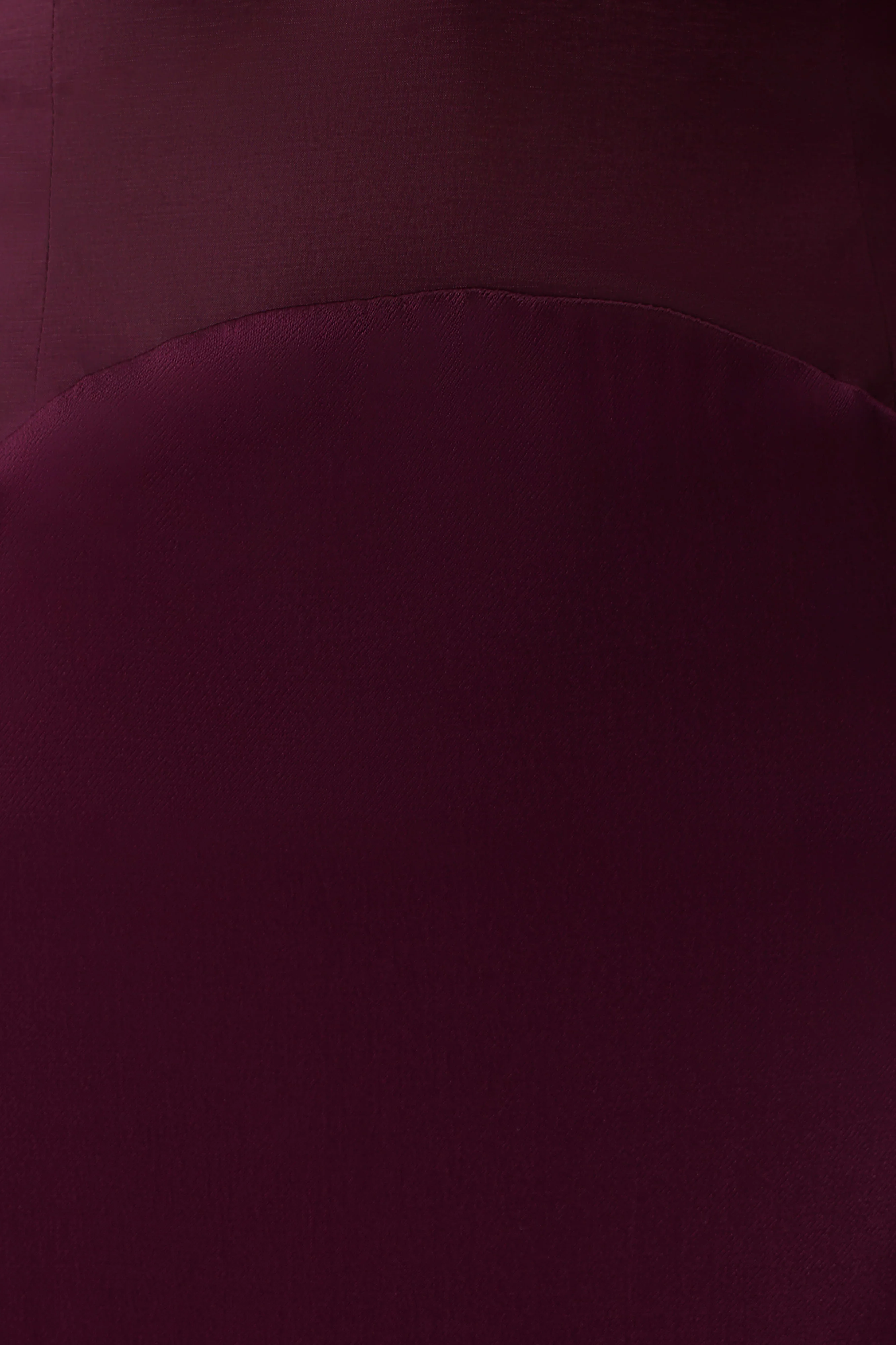 Maura Taffeta And Satin Maxi Dress - Wine - Image 6