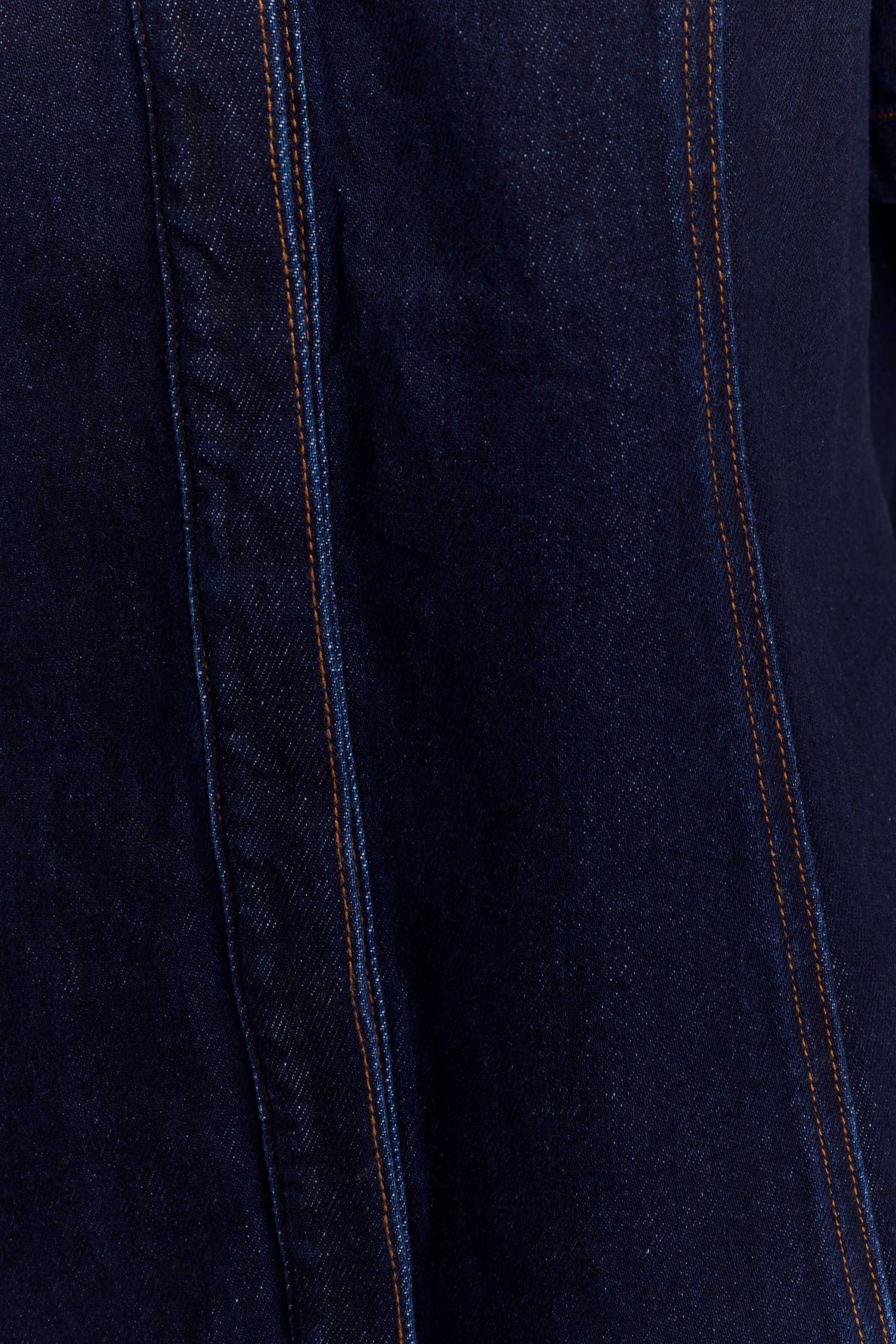 Maya Oversized Denim Shirt - Indigo Blue - Image 5