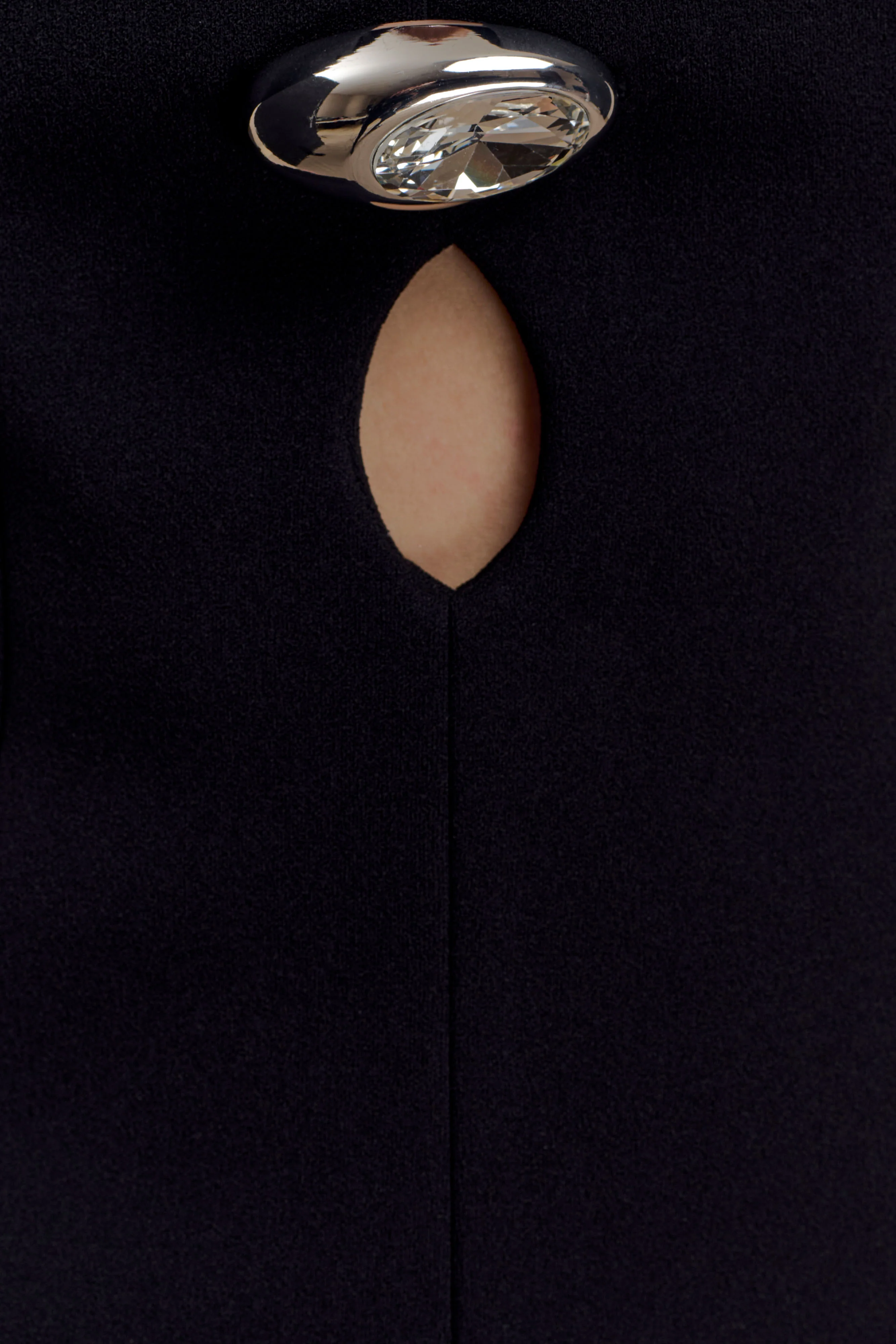 Michelle Cut Out Maxi Dress - Black - Image 6
