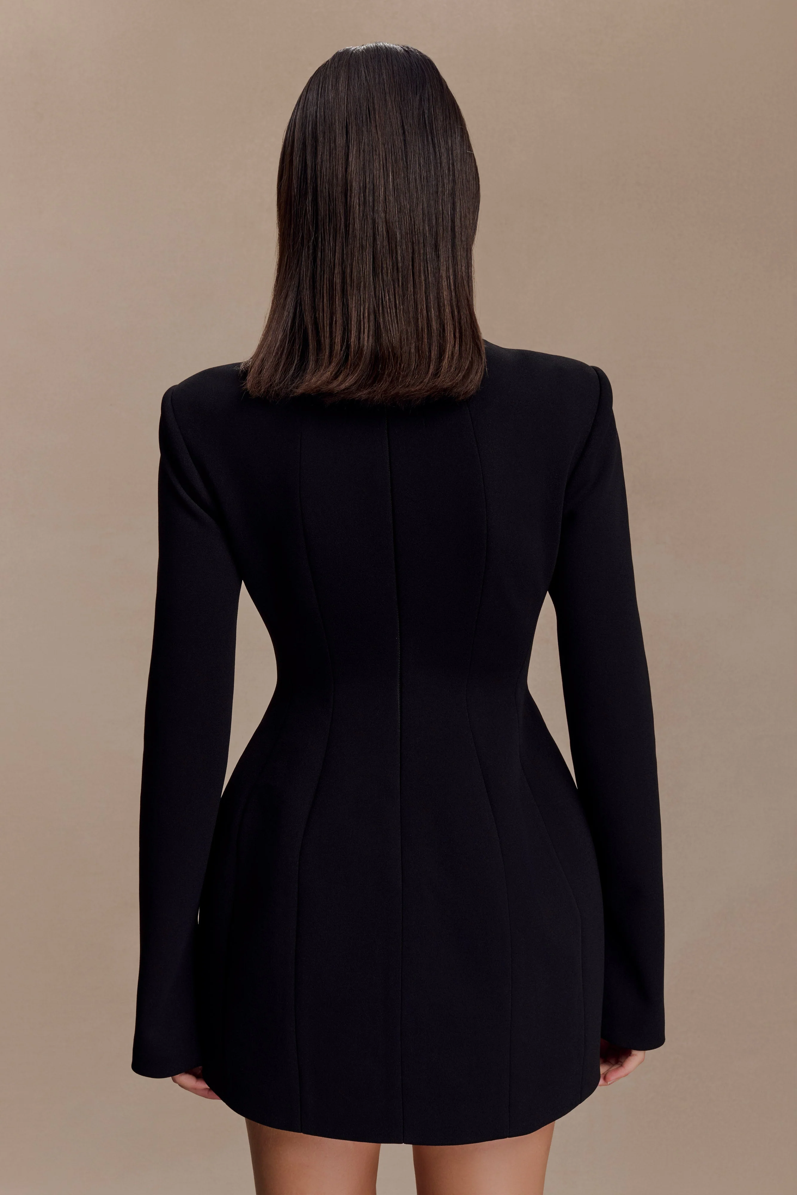 Michelle Cut Out Mini Dress - Black - Image 2