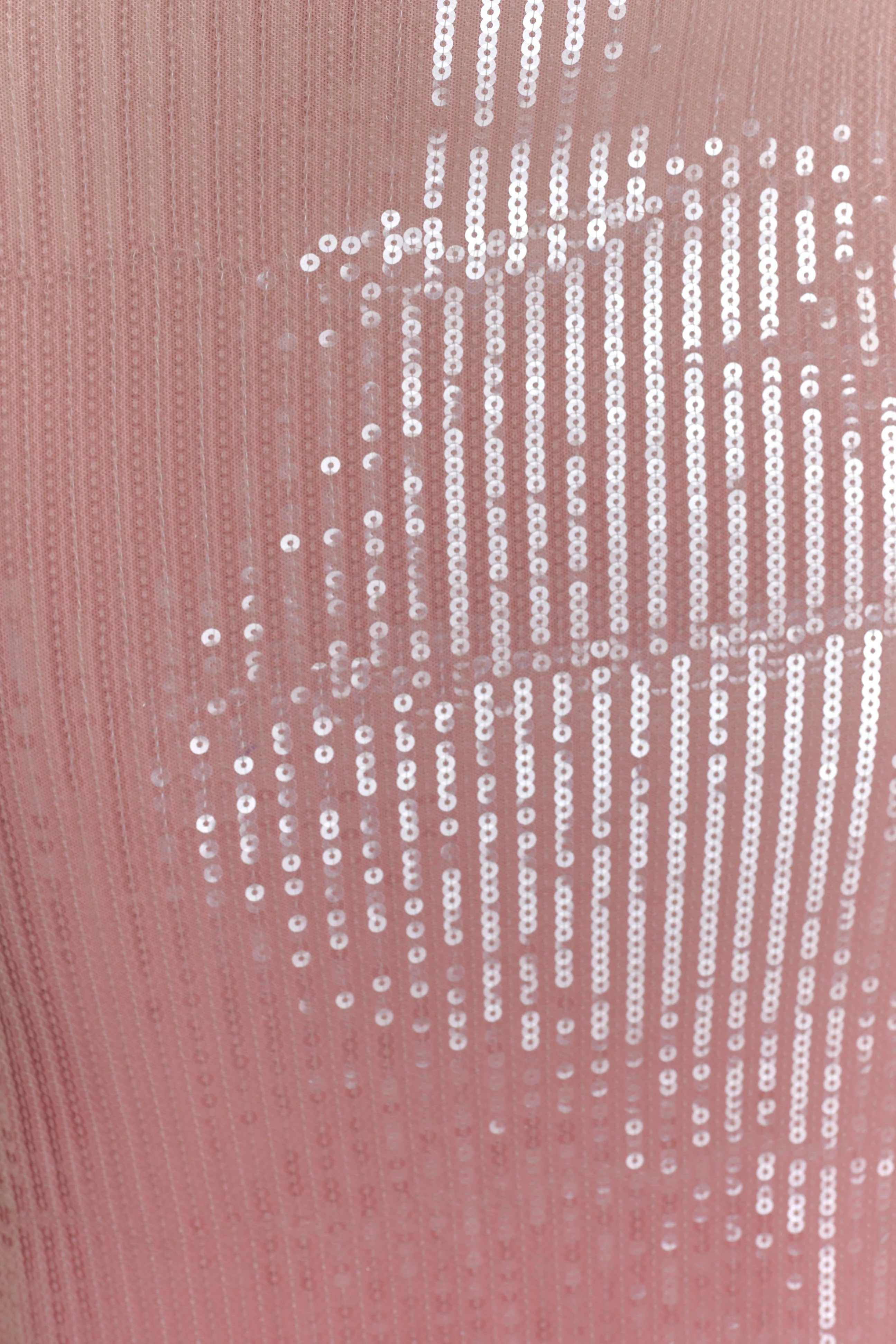 Miranda Strapless Sequin Maxi Dress - Ombre Pink - Image 7