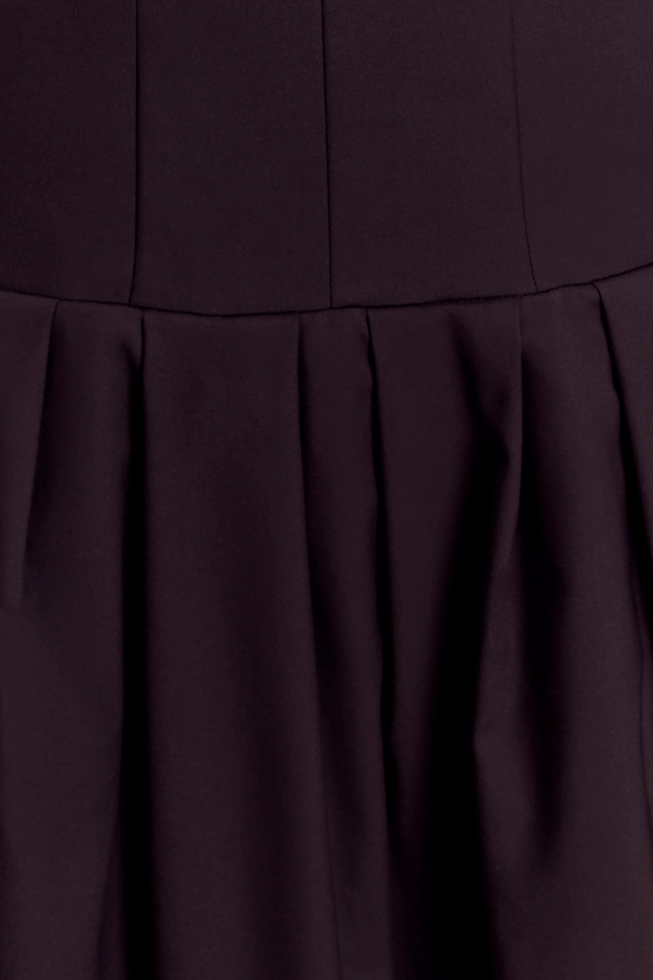 Natascha Drop Waist Cotton Midi Dress - Chocolate - Image 5