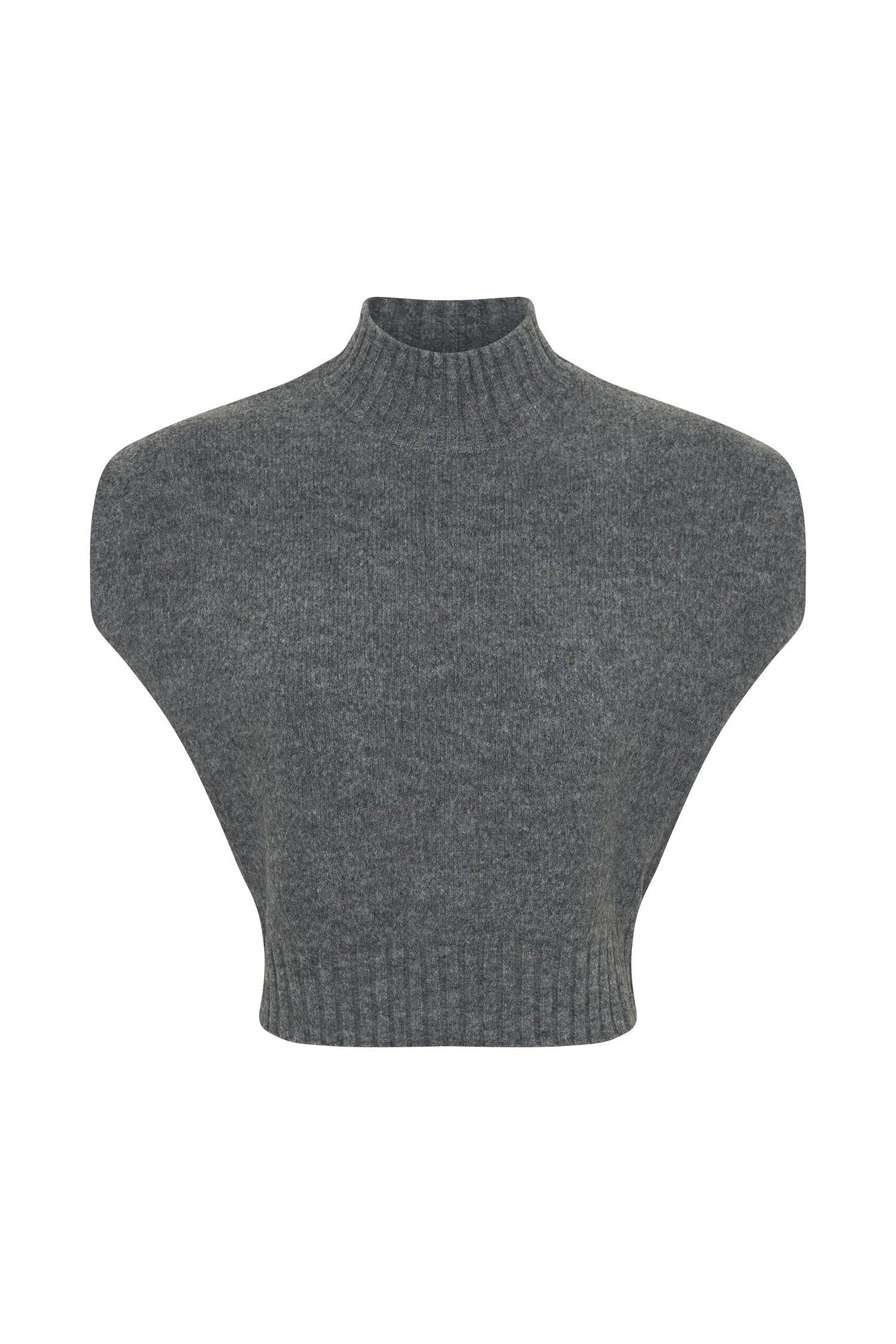 Niko Knit Oversized Top - Charcoal - Image 11