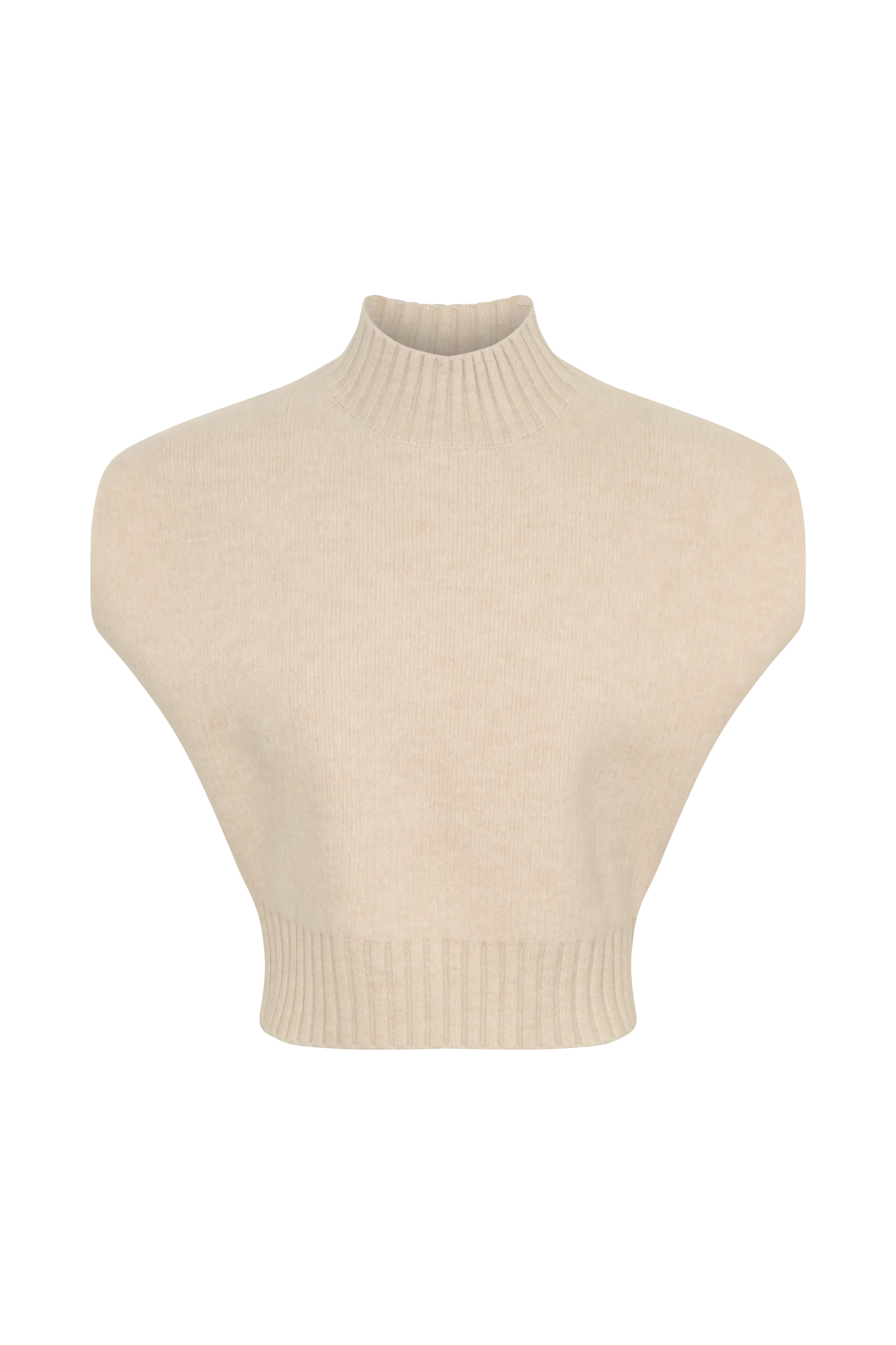 Niko Knit Oversized Top - Ivory - Image 12