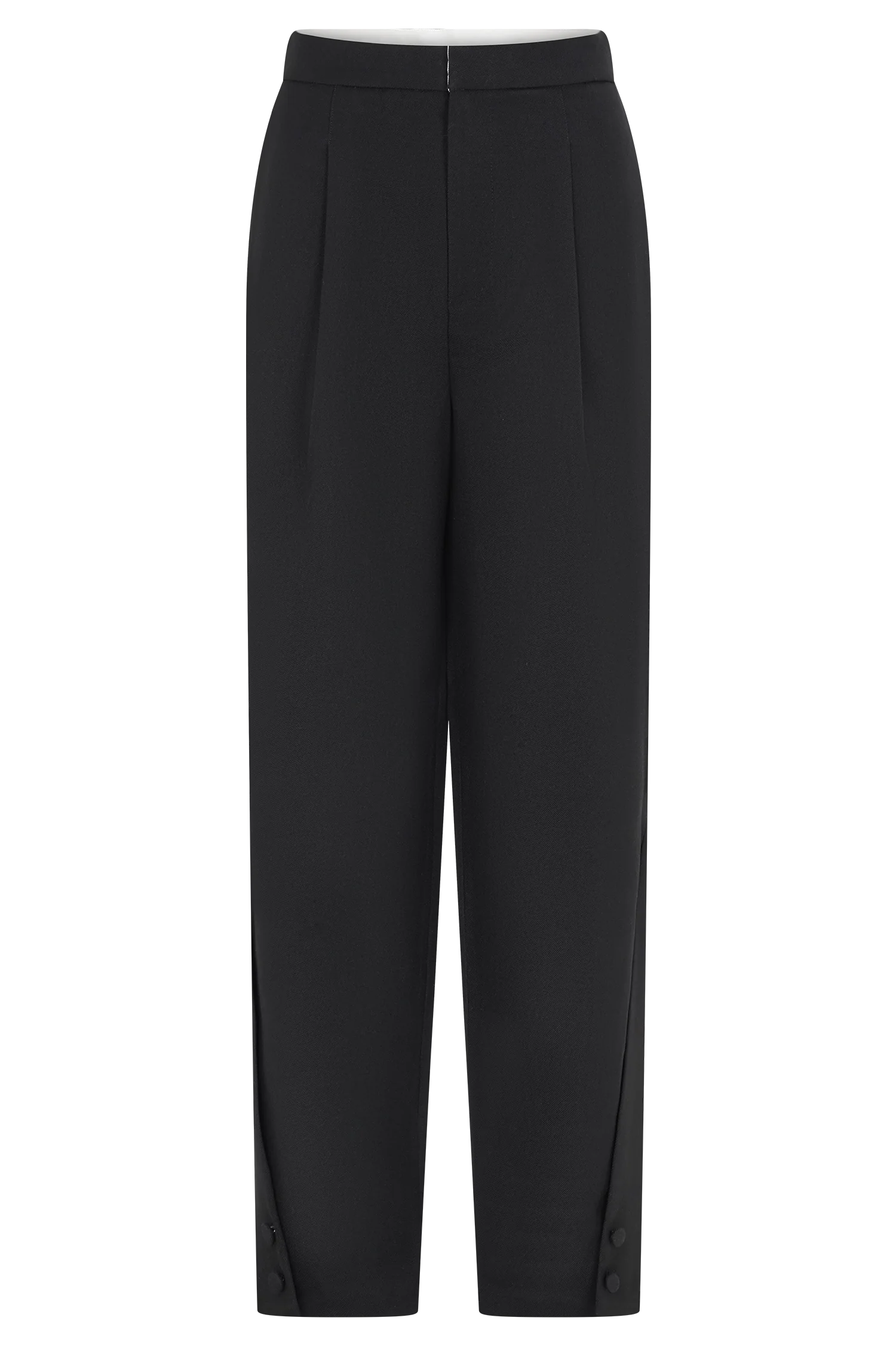 Olie Barrel Leg Suiting Pants - Black - Image 8