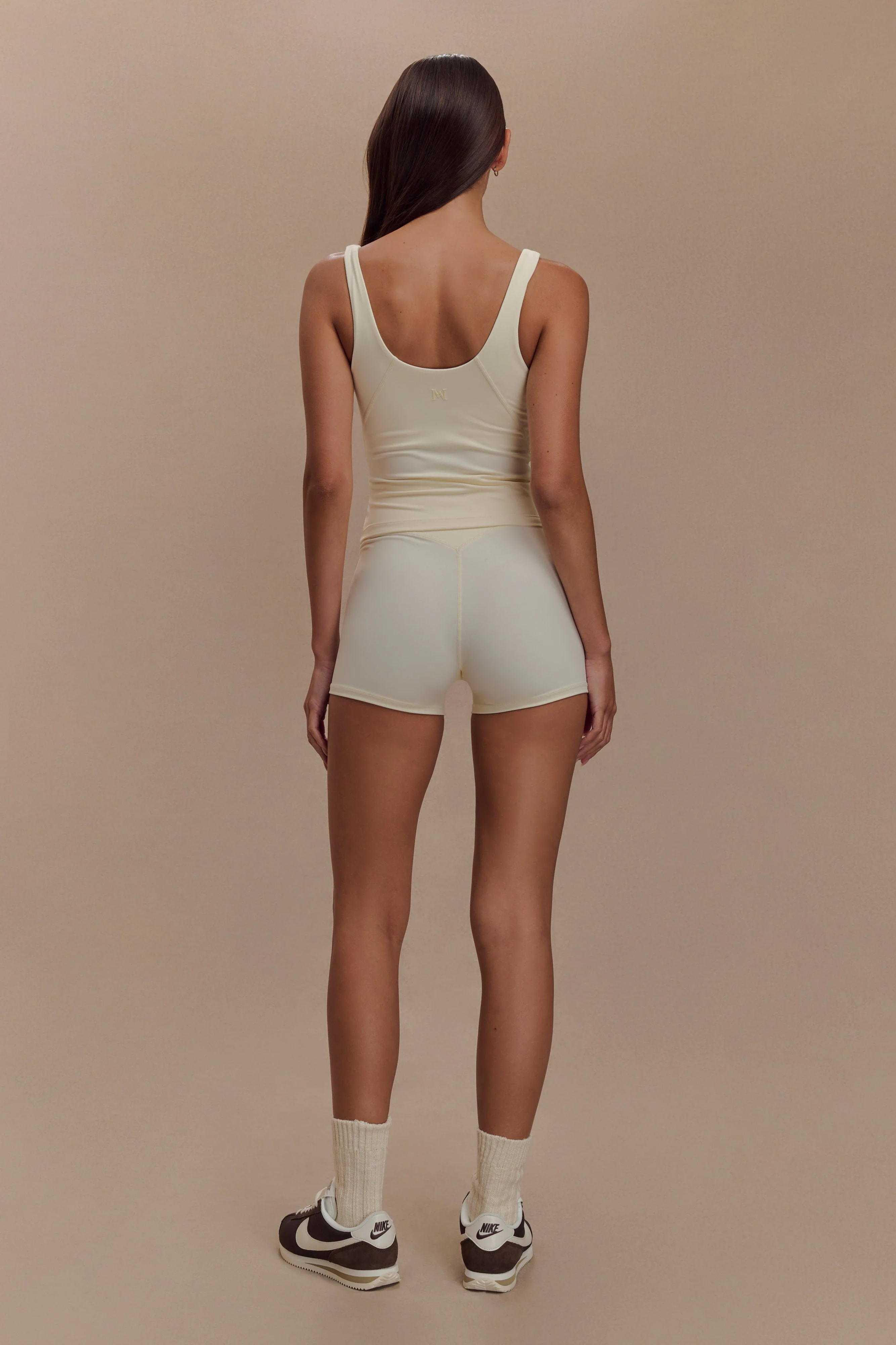 Orion Active Bike Shorts - Ivory - Image 3