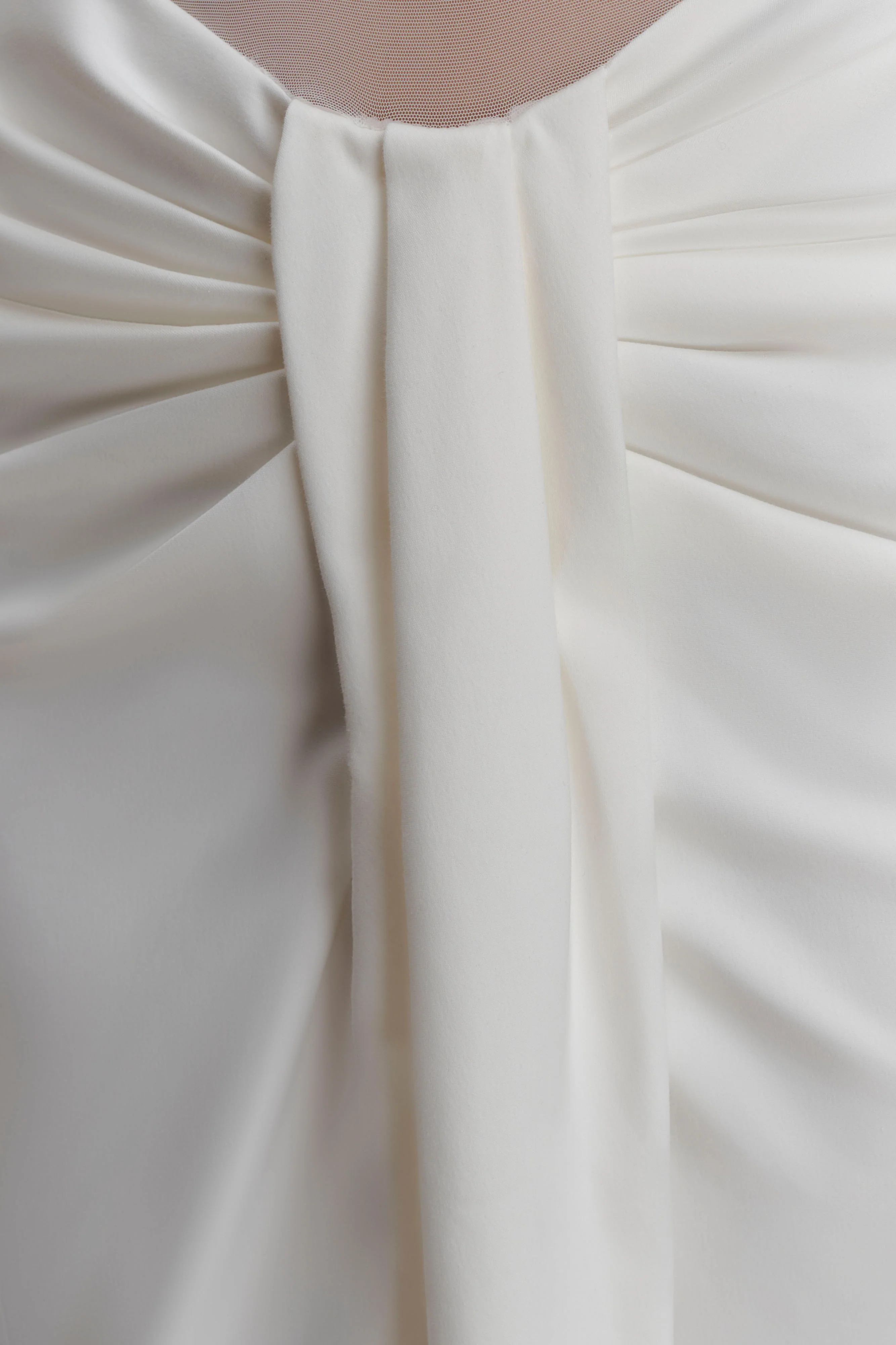 Paulina Cut Out Strapless Maxi Dress - White - Image 5
