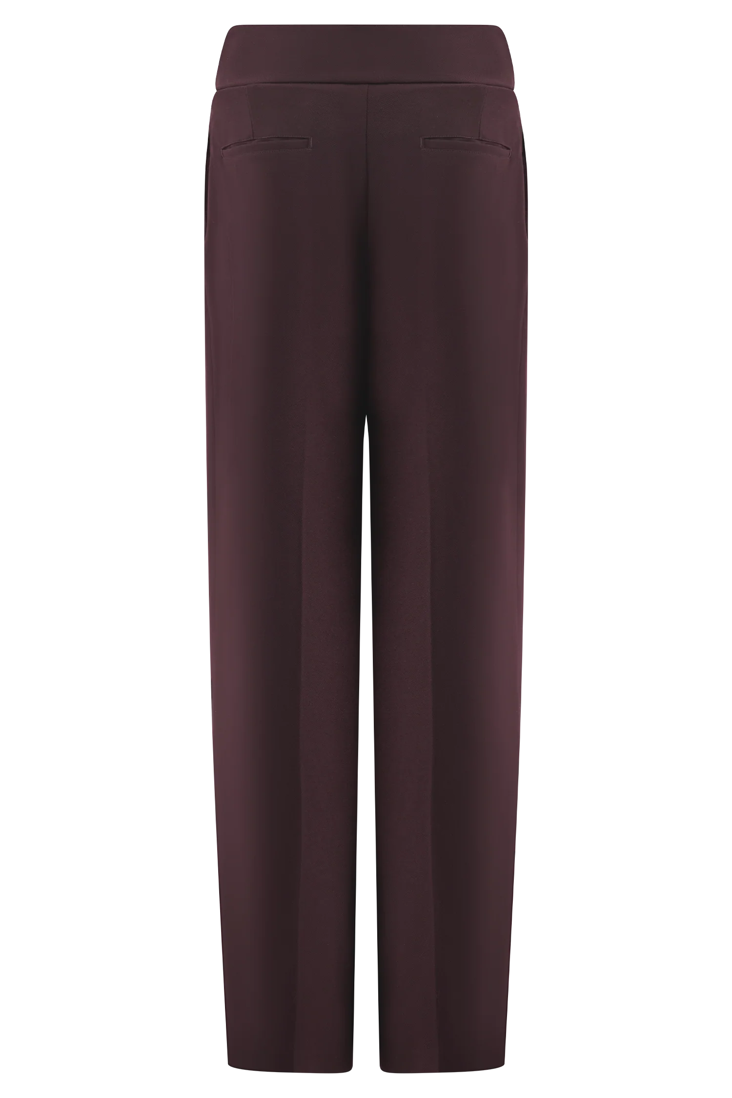 Penelope Pleated High Waisted Pants - Chocolate - Image 9